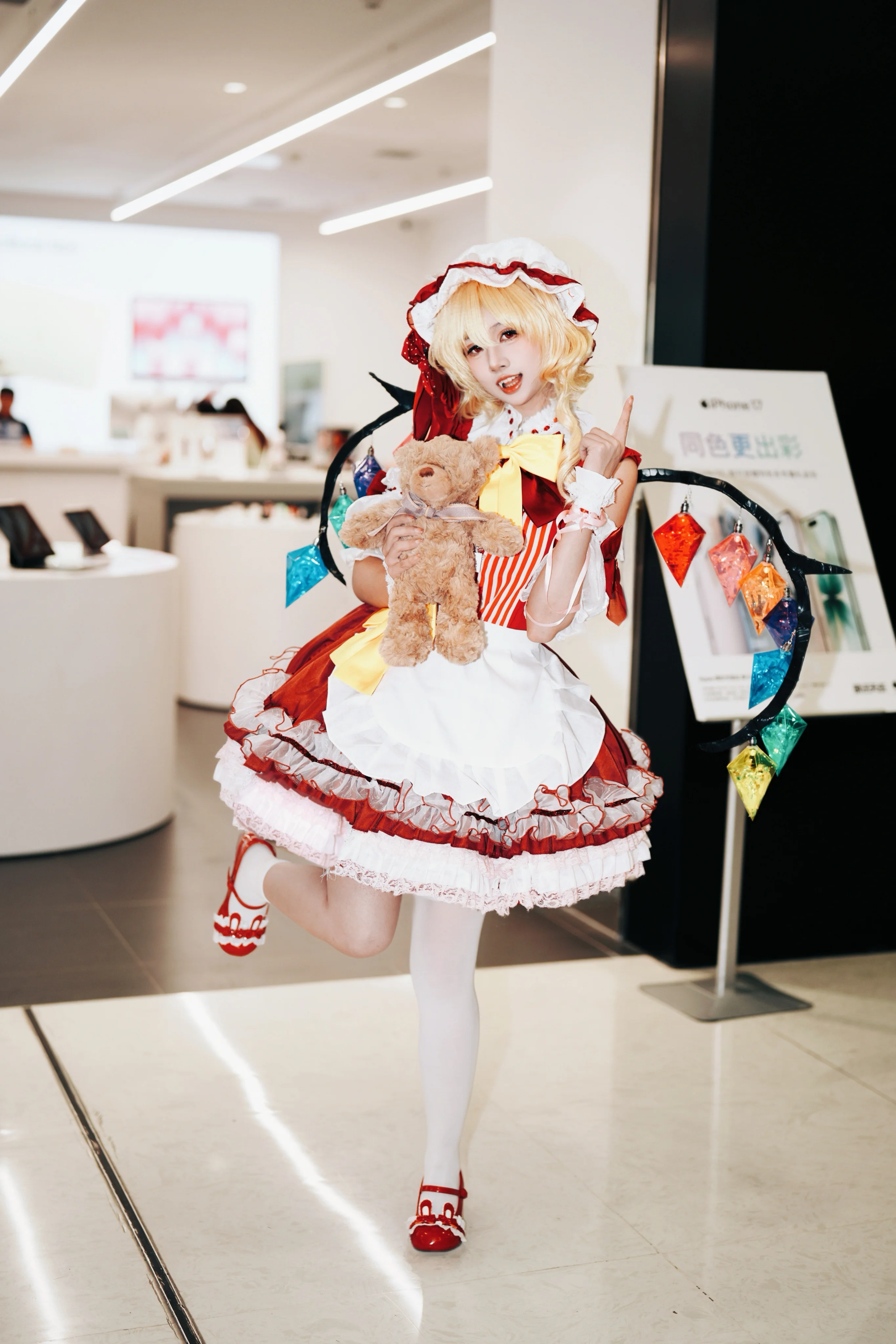 【芙蘭朵露cos】東方project二設的彩翼少女 - 第 1 張