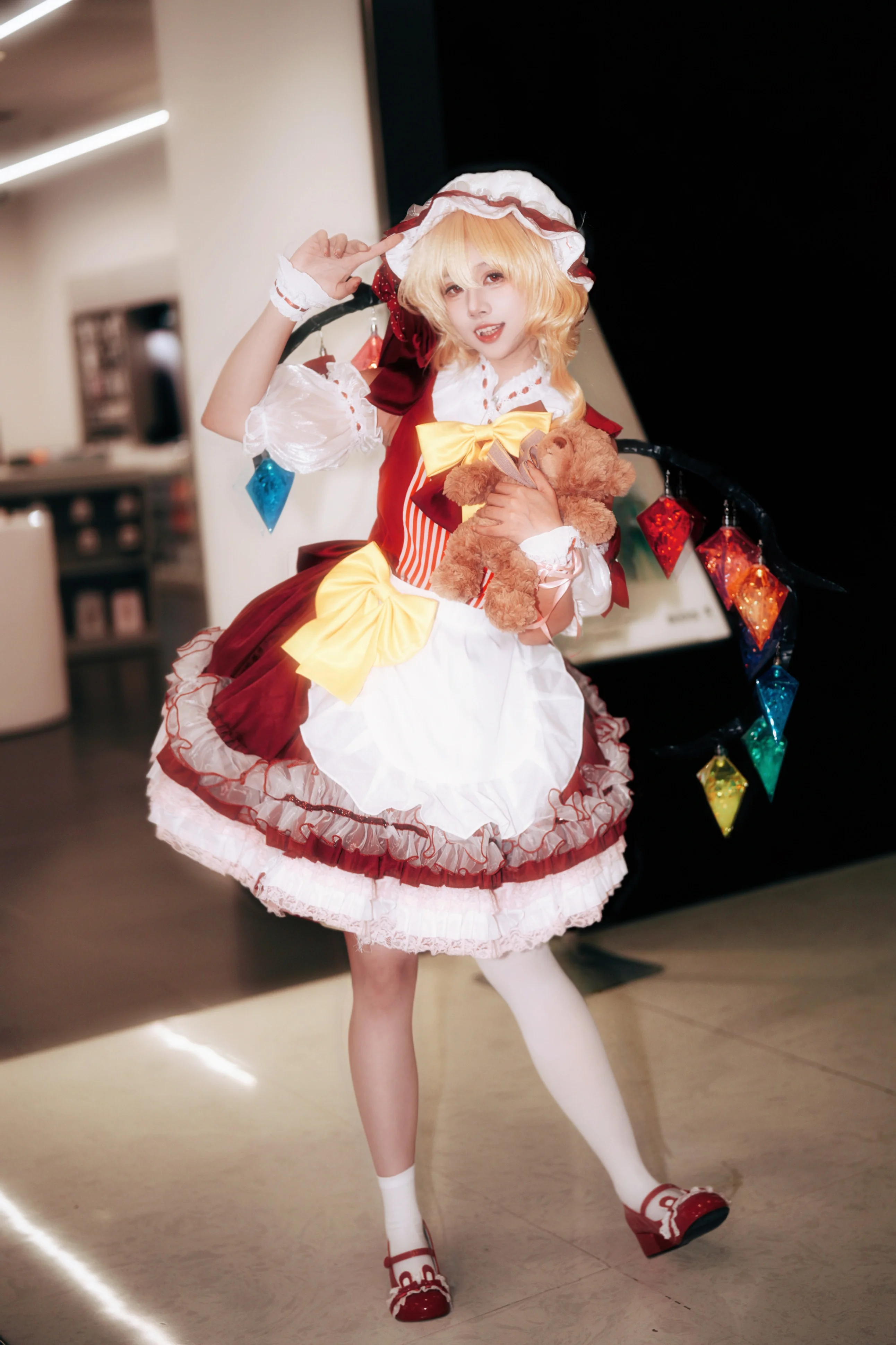 【芙蘭朵露cos】東方project二設的彩翼少女
