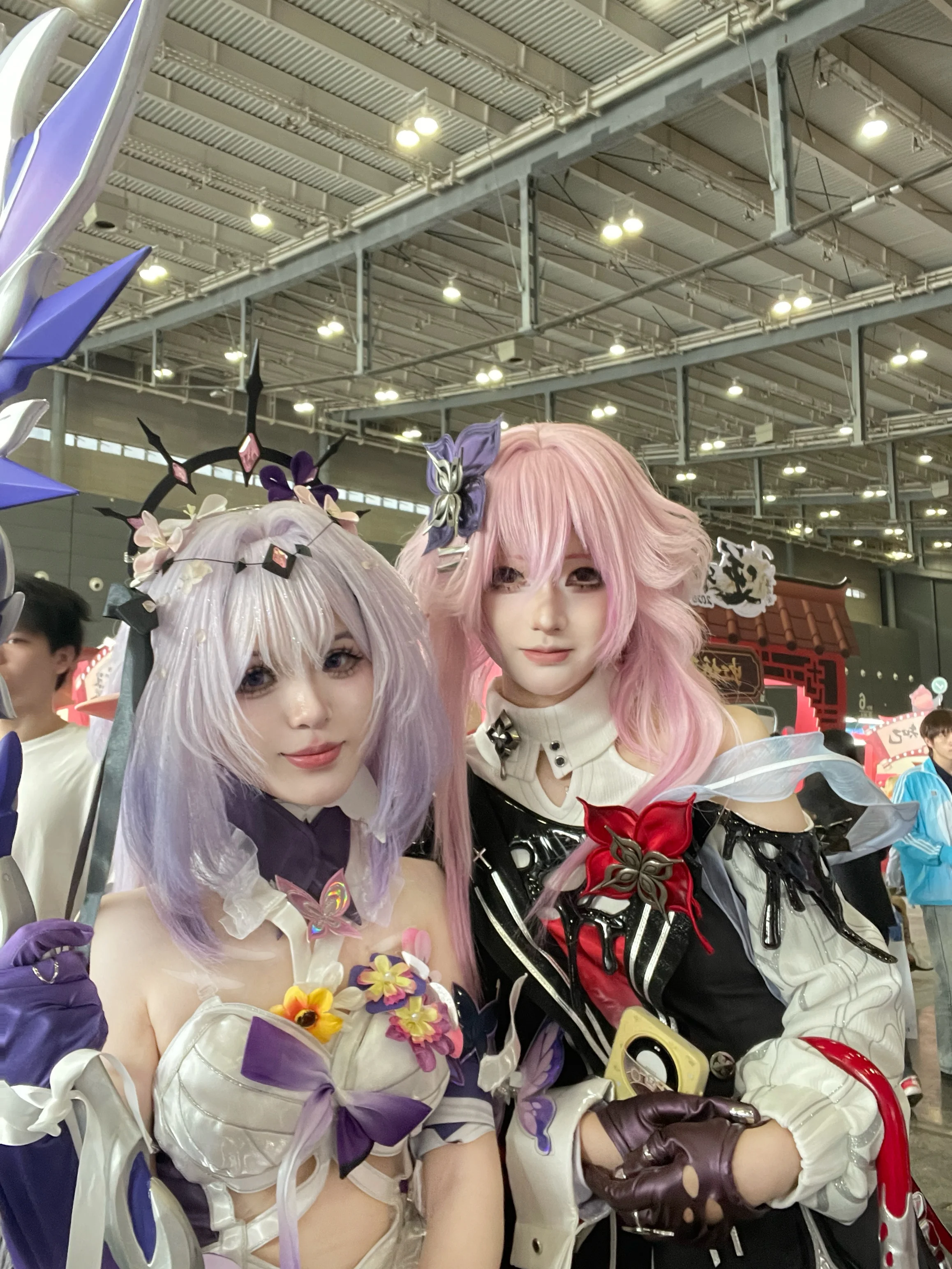 【遐蝶cos】崩坏星穹铁道展子第一天，拿镰刀的紫发少女 - 第 14 张