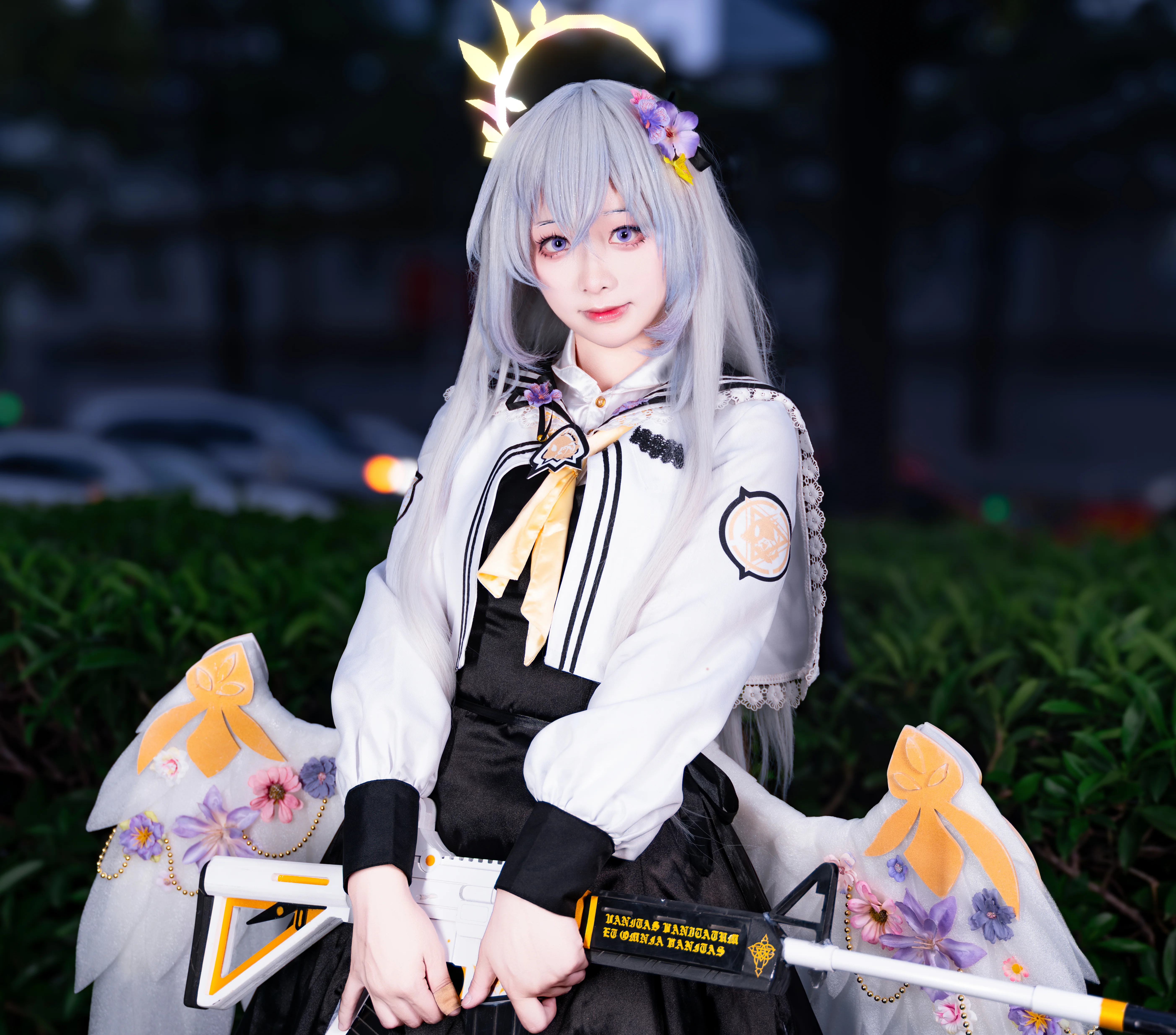 【白洲梓cos】蔚蓝档案里的夜间巡游 - 第 2 张
