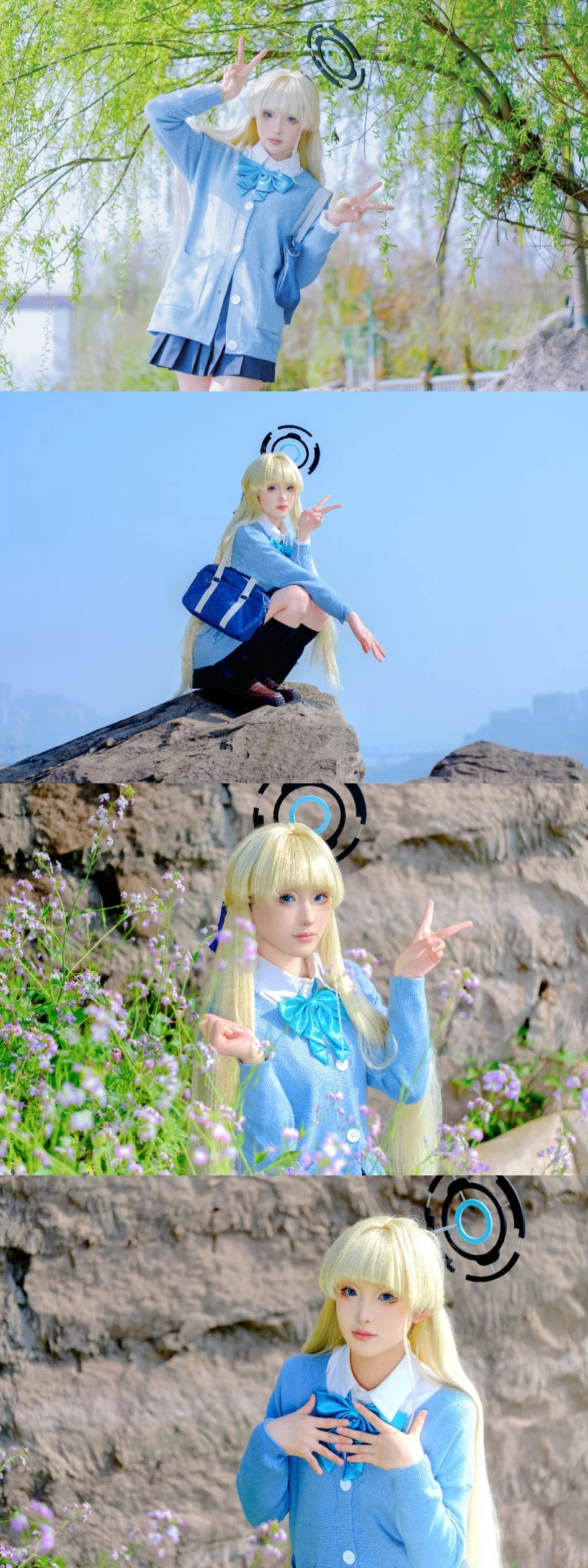 【后藤一里、雪之下雪乃与蕾姆cos】近期校园动漫角色的外景拍摄记录 - 第 5 张