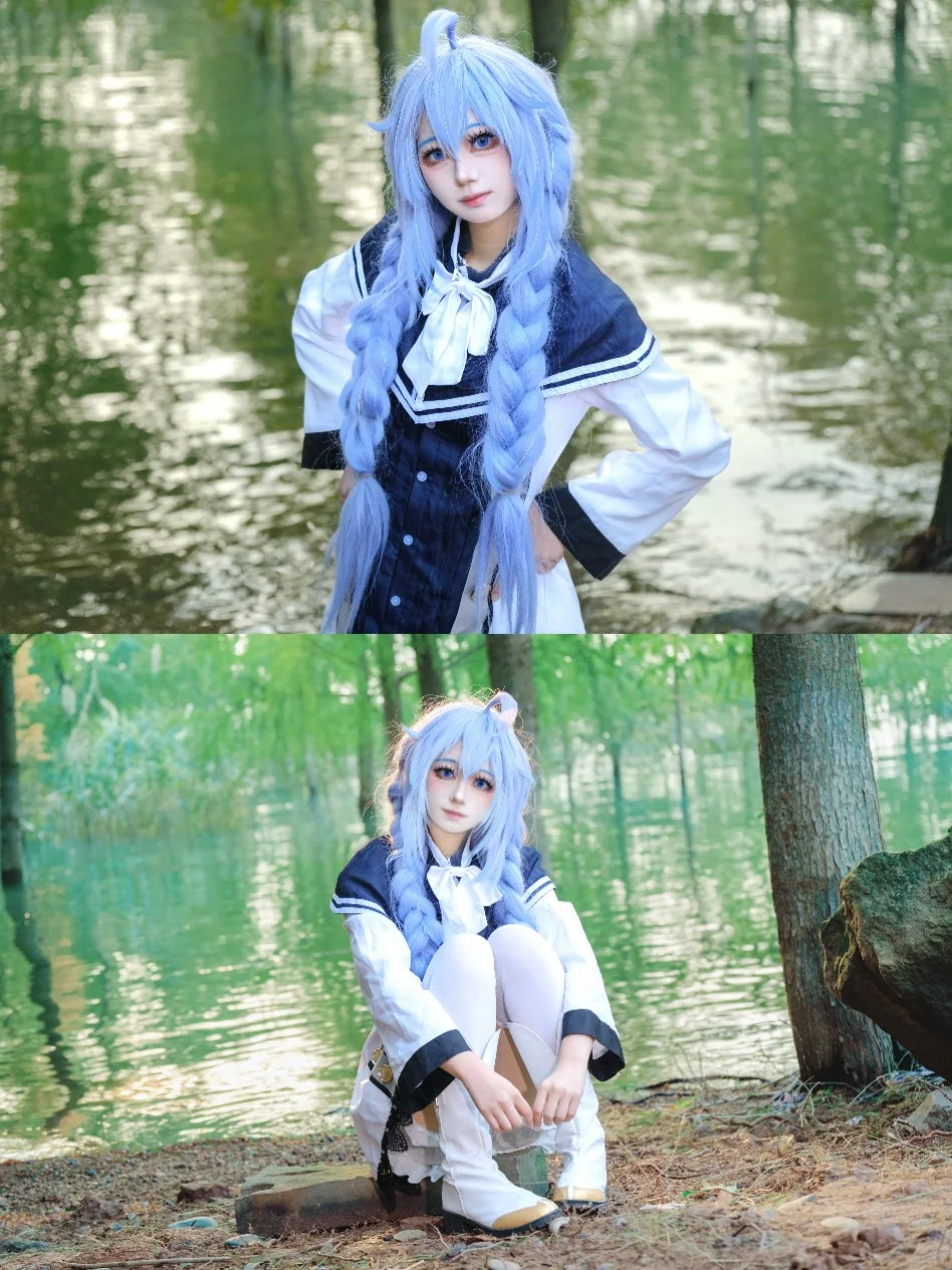 【后藤一里、雪之下雪乃与蕾姆cos】近期校园动漫角色的外景拍摄记录 - 第 6 张