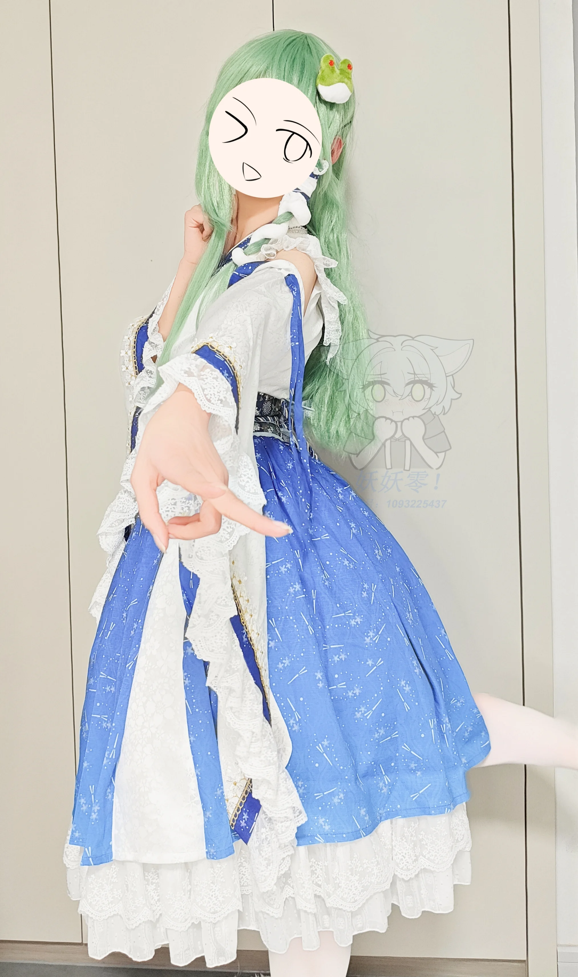 【东风谷早苗cos】在东方project幻想乡的晨光中捕捉灵动瞬间 - 第 5 张