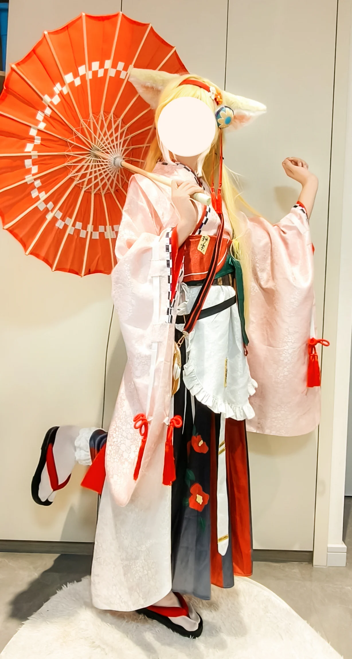 【铃兰雪霁cos】明日方舟中的和风灵动