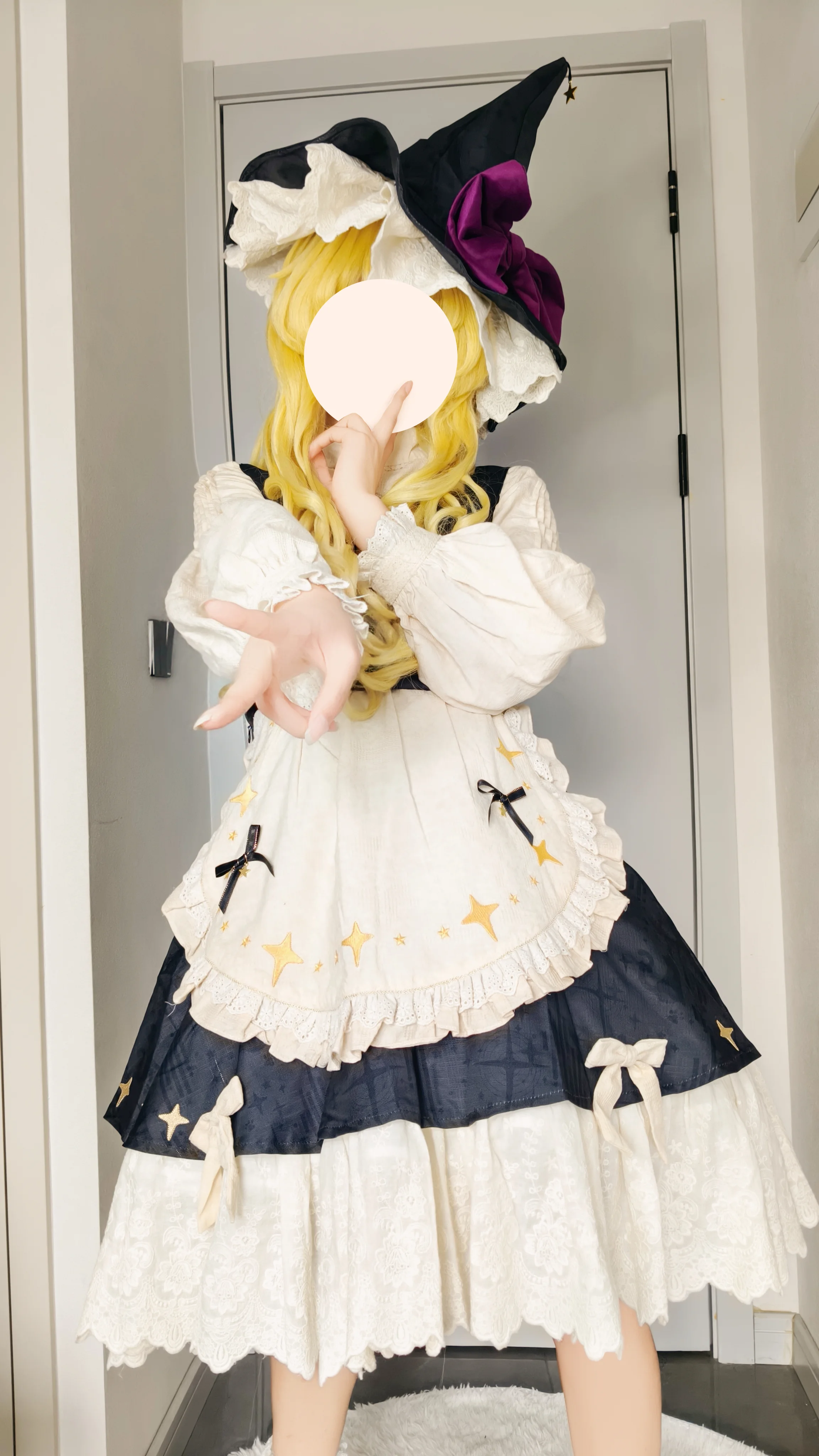 【魔理沙cos】东方project的魔法使，星星与围裙的日常 - 第 1 张