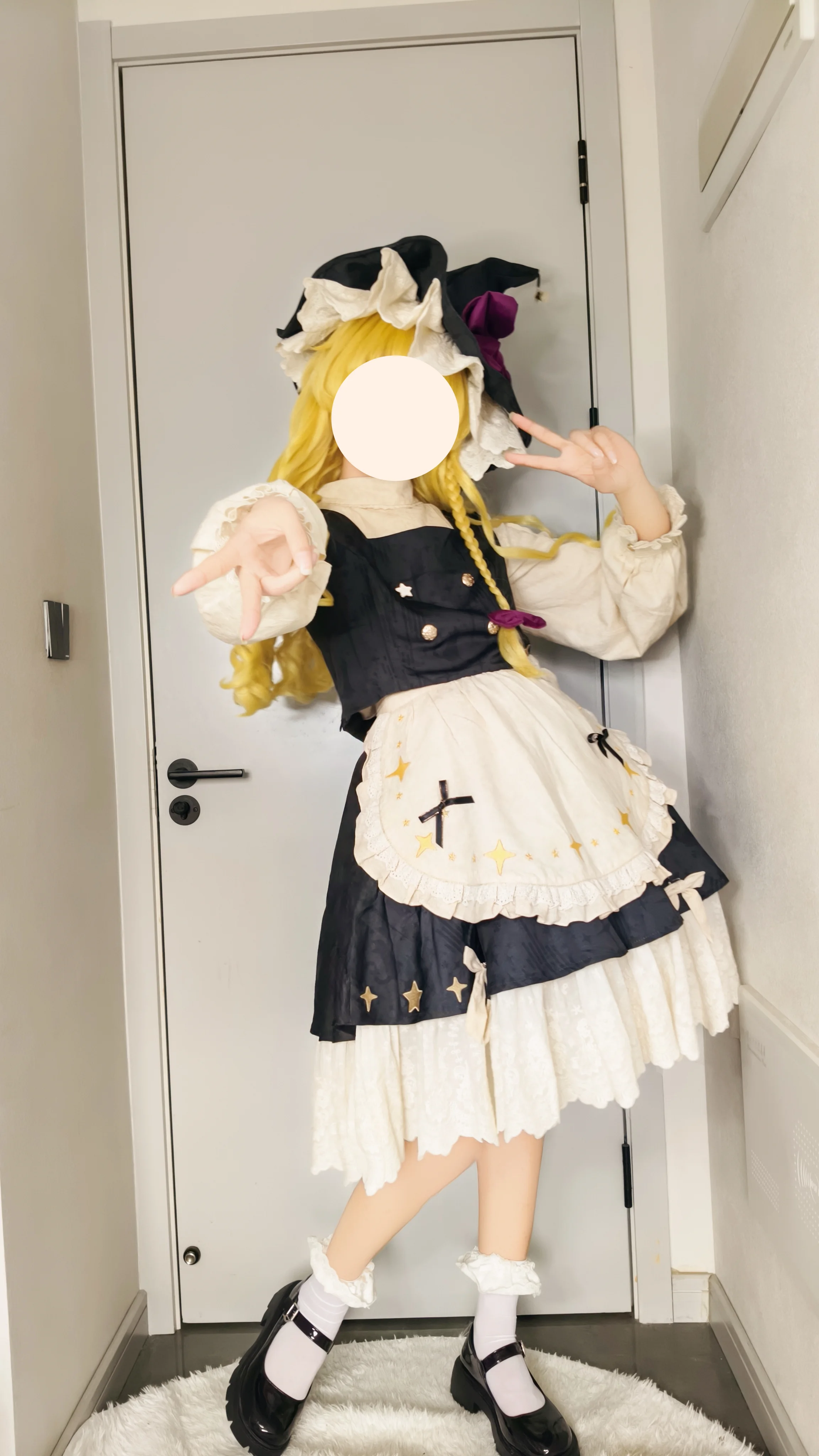 【魔理沙cos】东方project的魔法使，星星与围裙的日常
