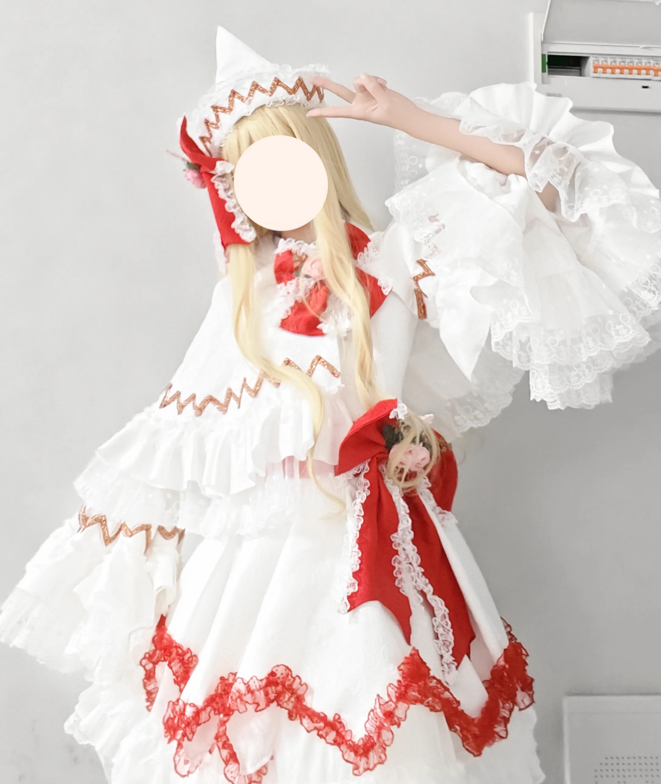 【莉莉白cos】东方Project 报春的妖精莉莉霍瓦特 - 第 1 张
