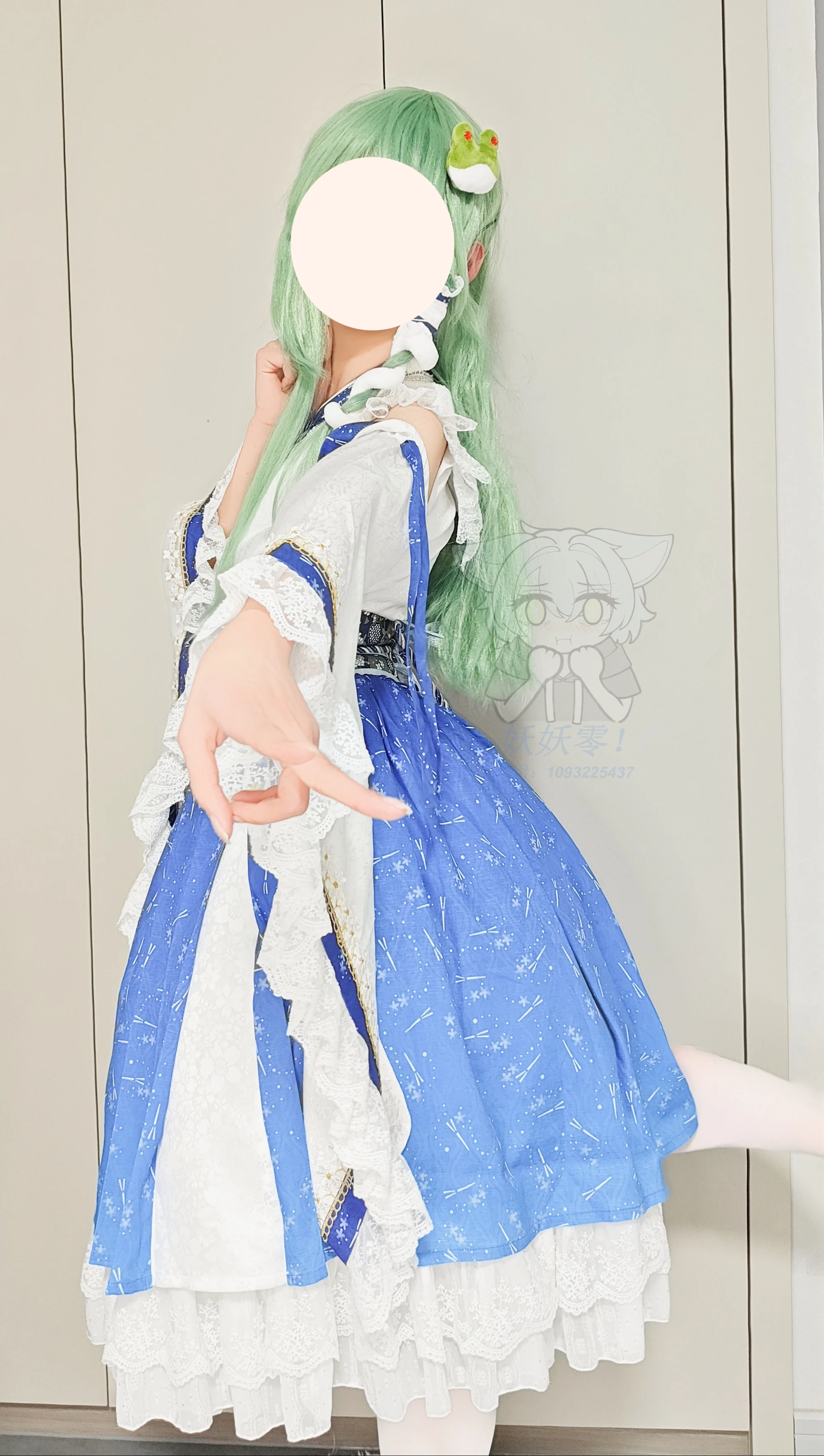 【東風谷早苗 コスプレ】守矢神社の巫女、今日も祈祷中 - 2 枚目