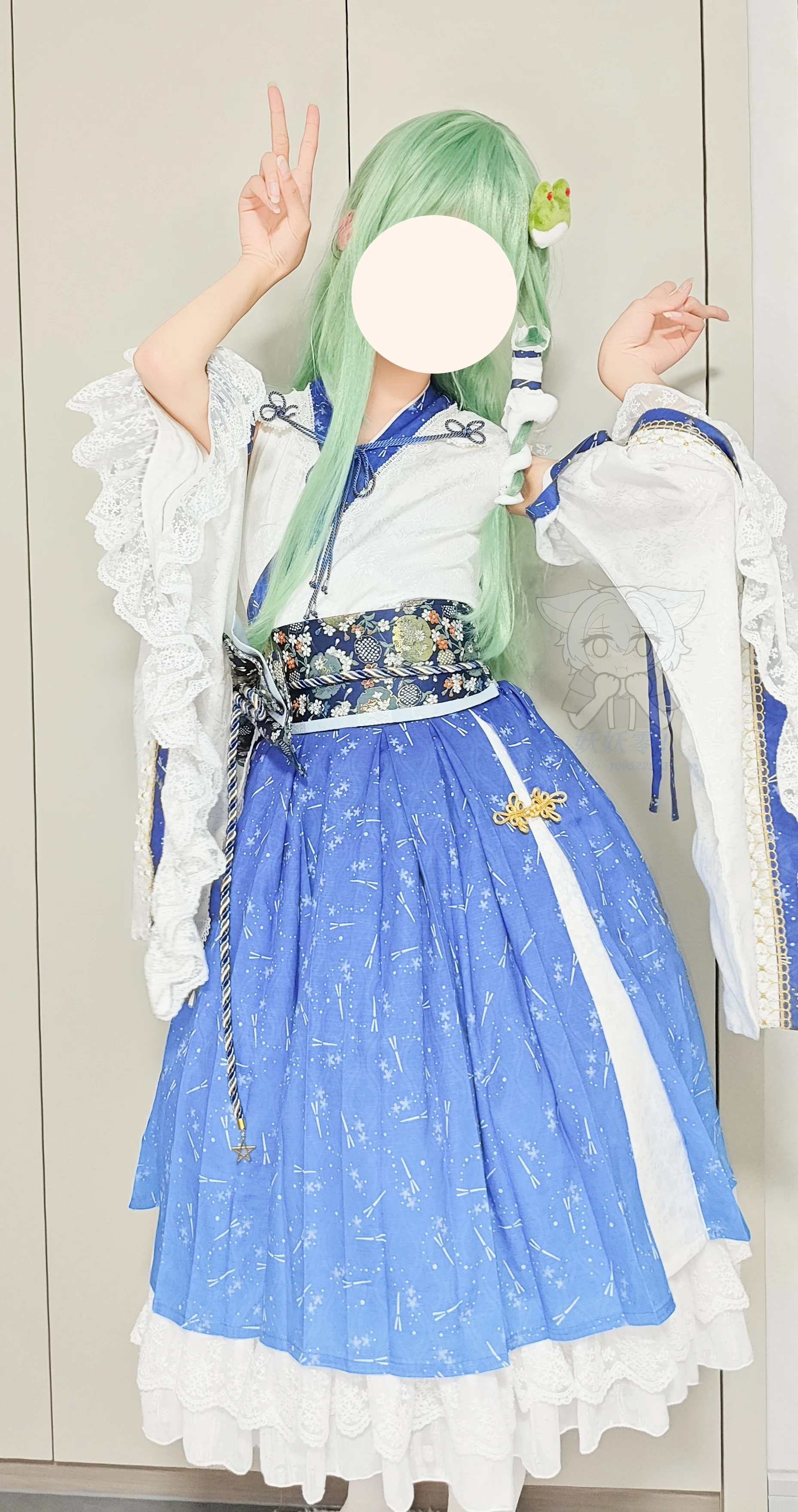 【東風谷早苗 コスプレ】守矢神社の巫女、今日も祈祷中 - 5 枚目