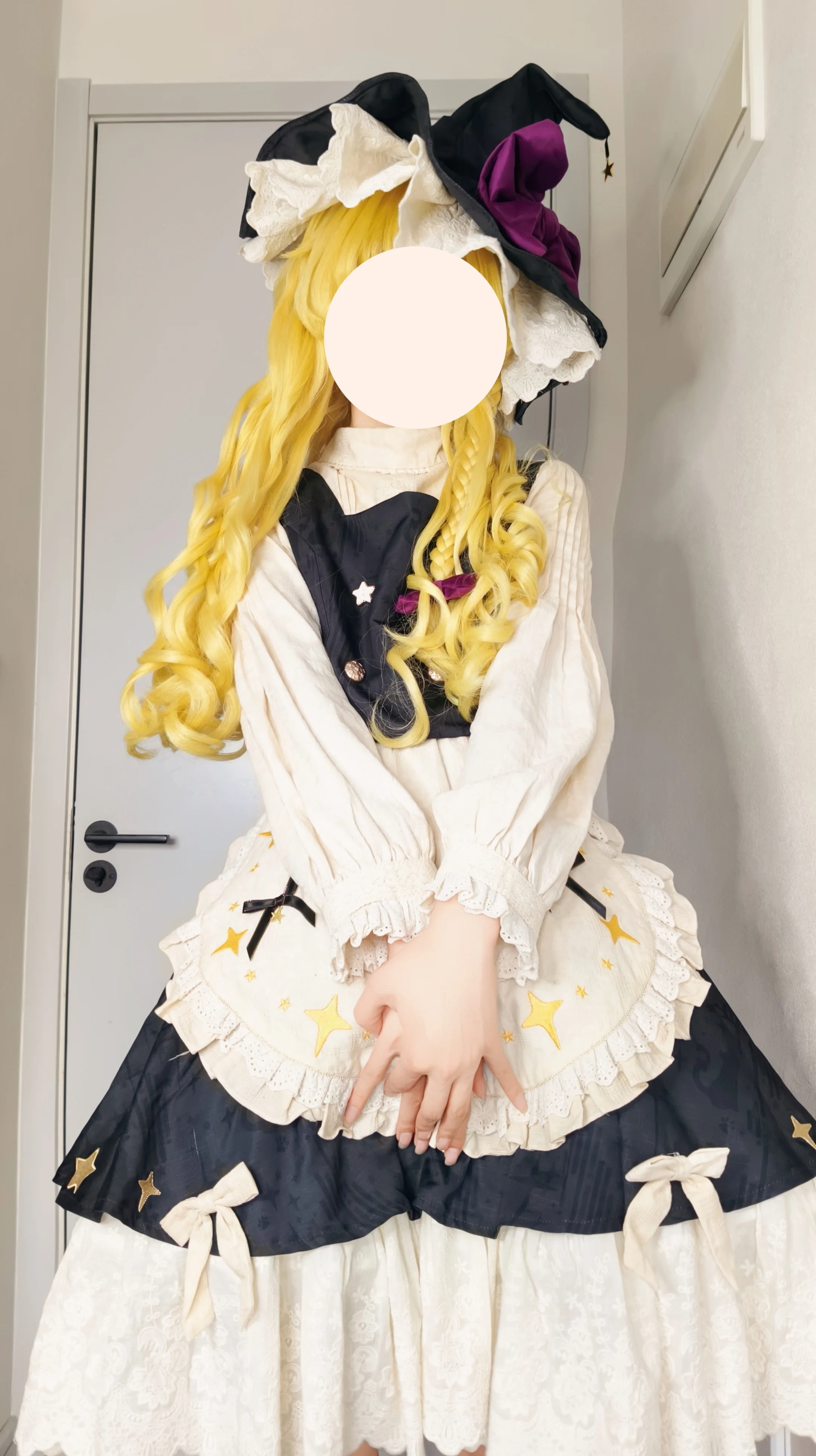 【魔理沙cos】东方Project的魔法使，尝试拍出少女感 - 第 3 张