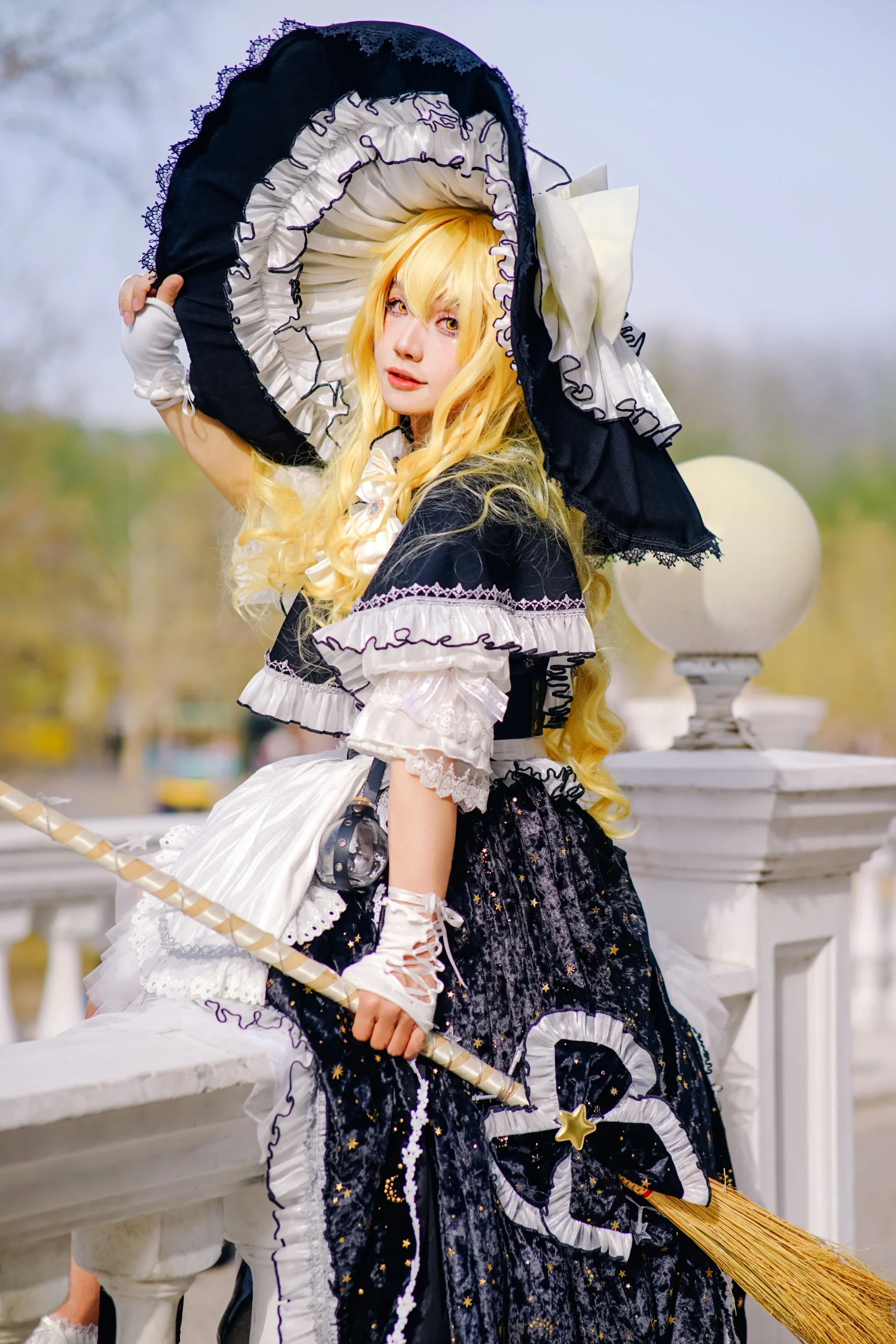 【雾雨魔理沙cos】东方project的普通魔法使，今天也是元气满满 - 第 1 张