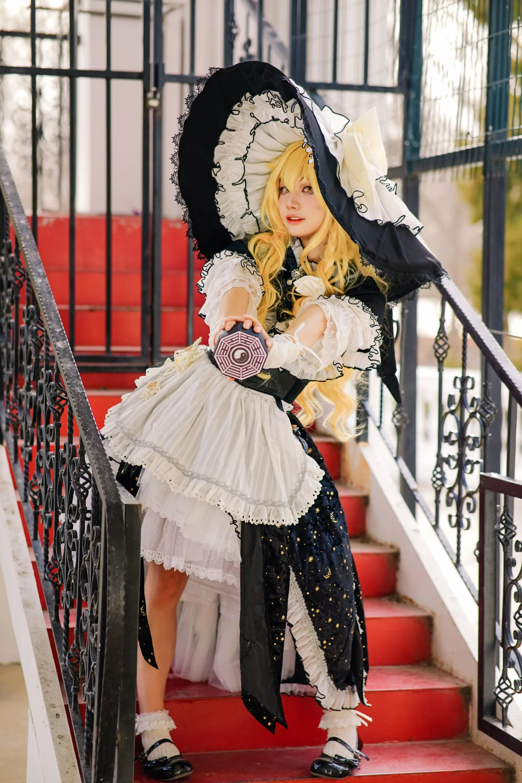 【雾雨魔理沙cos】东方project的普通魔法使，今天也是元气满满 - 第 12 张