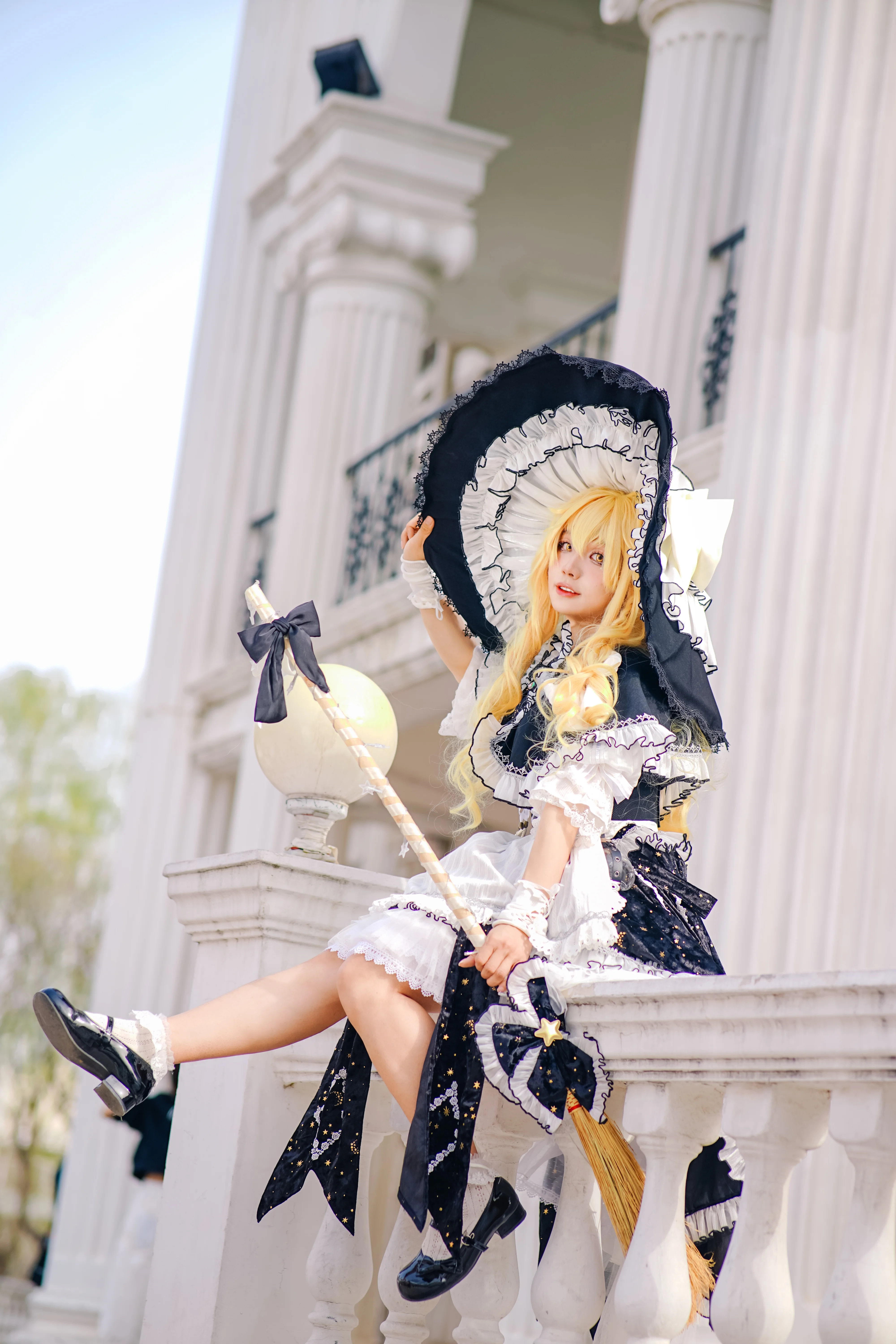 【雾雨魔理沙cos】东方project的普通魔法使，今天也是元气满满