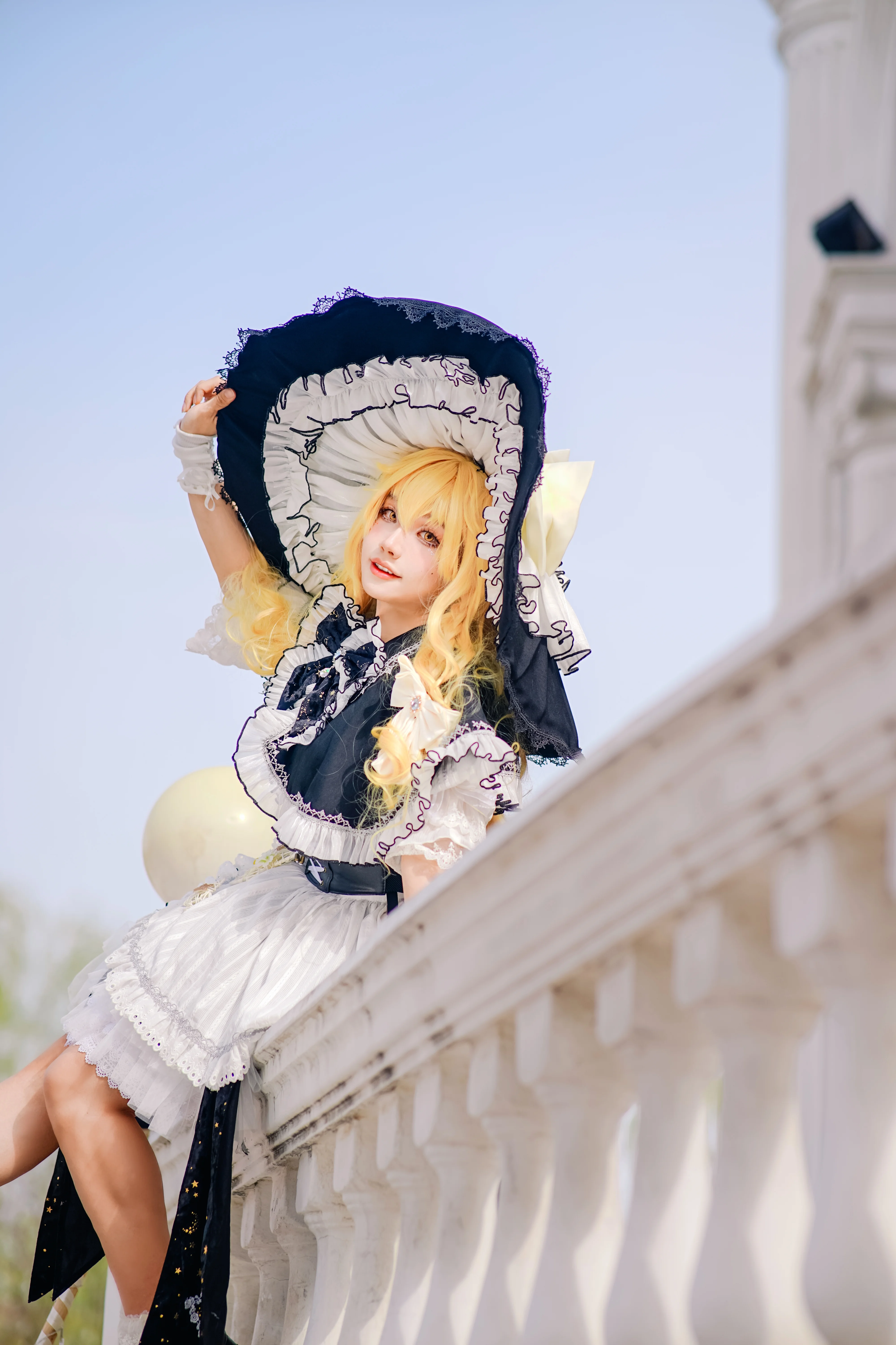 【雾雨魔理沙cos】东方project的普通魔法使，今天也是元气满满 - 第 3 张