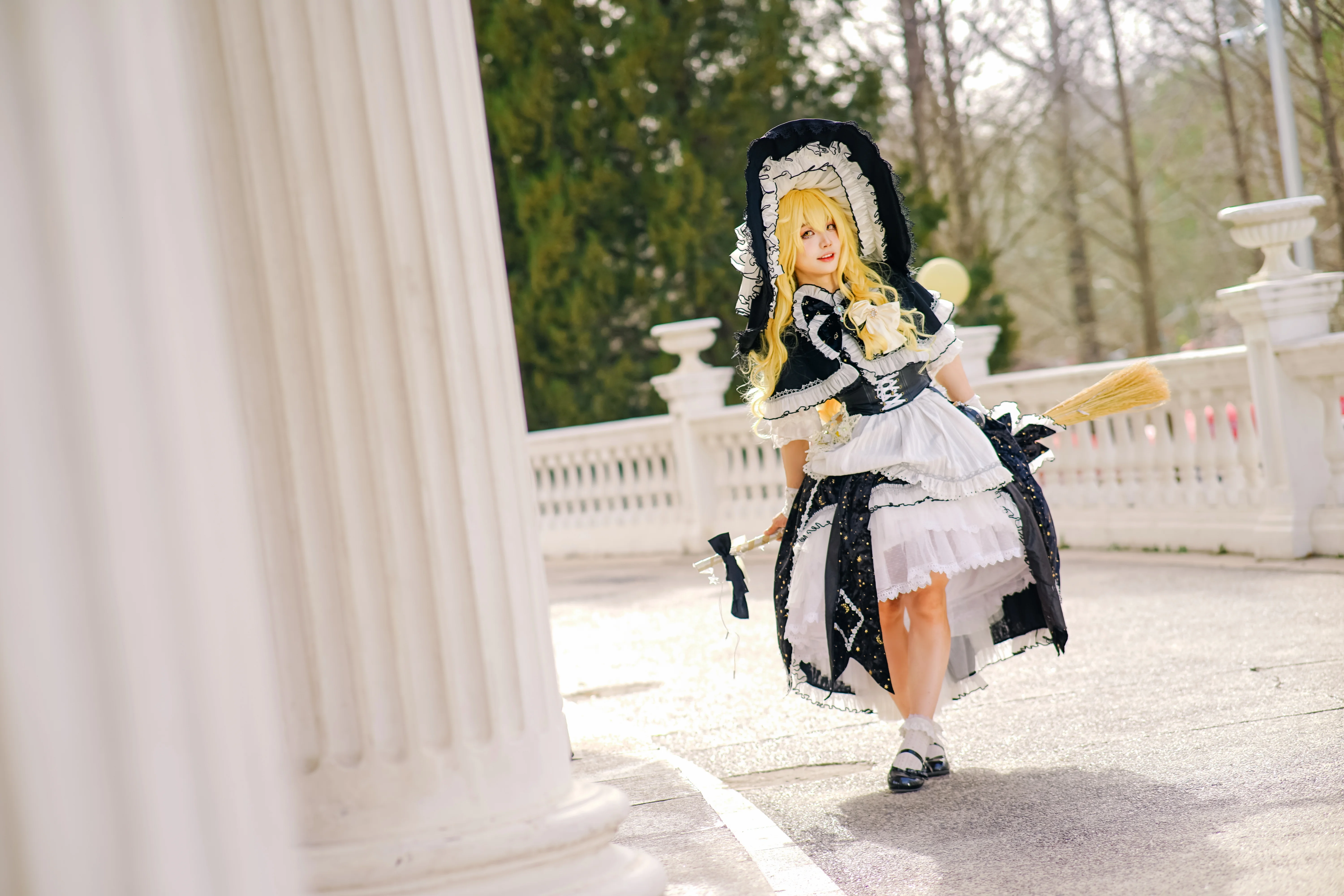 【雾雨魔理沙cos】东方project的普通魔法使，今天也是元气满满 - 第 4 张