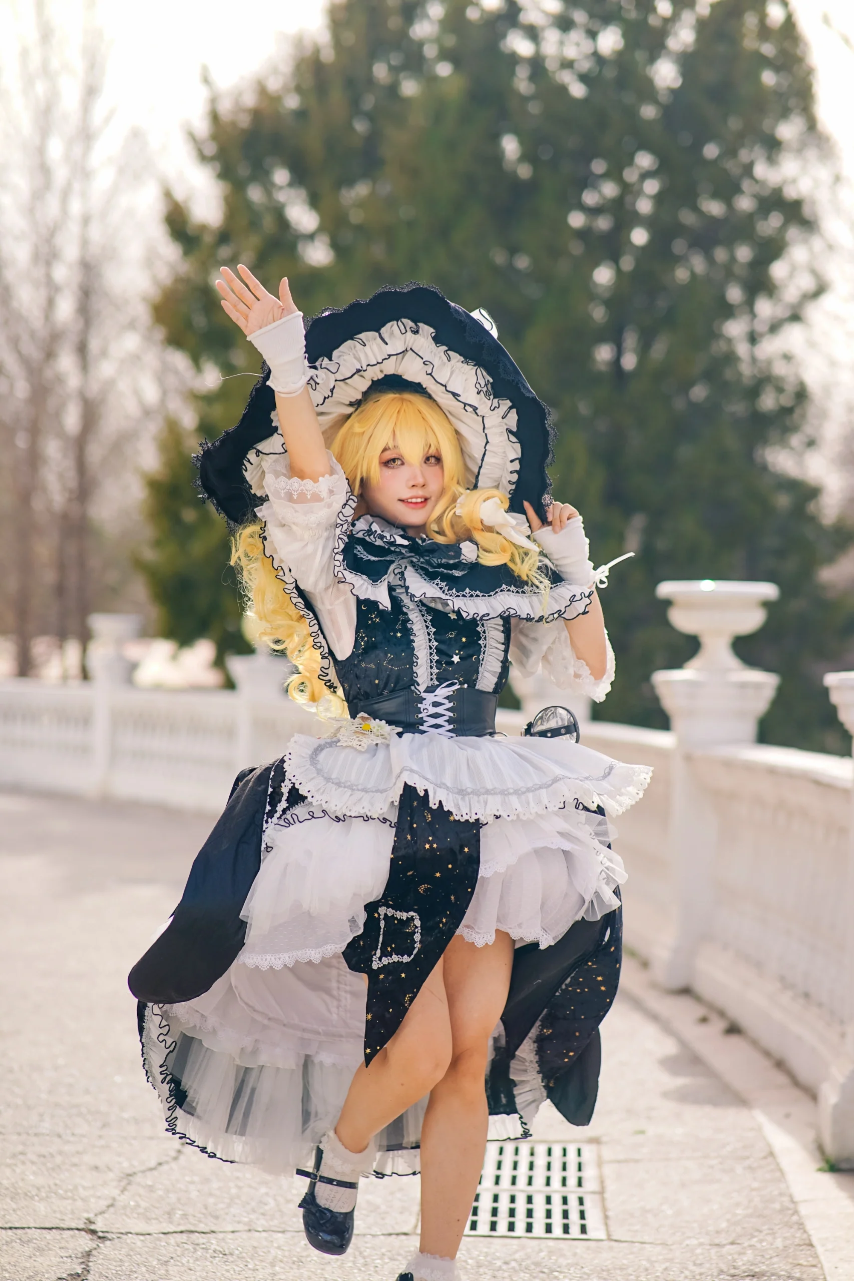 【雾雨魔理沙cos】东方project的普通魔法使，今天也是元气满满 - 第 5 张