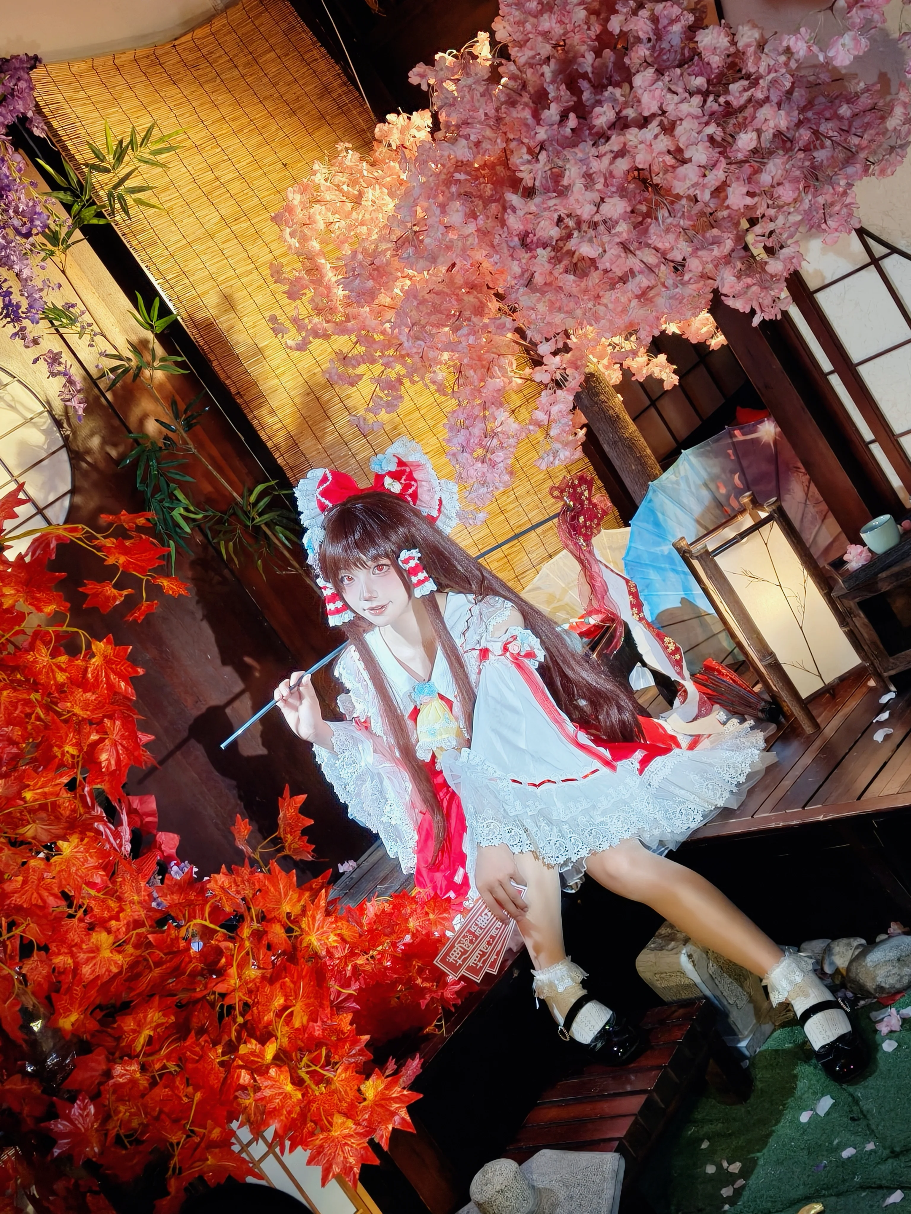 【博丽灵梦cos】东方project里的退治少女 - 第 3 张
