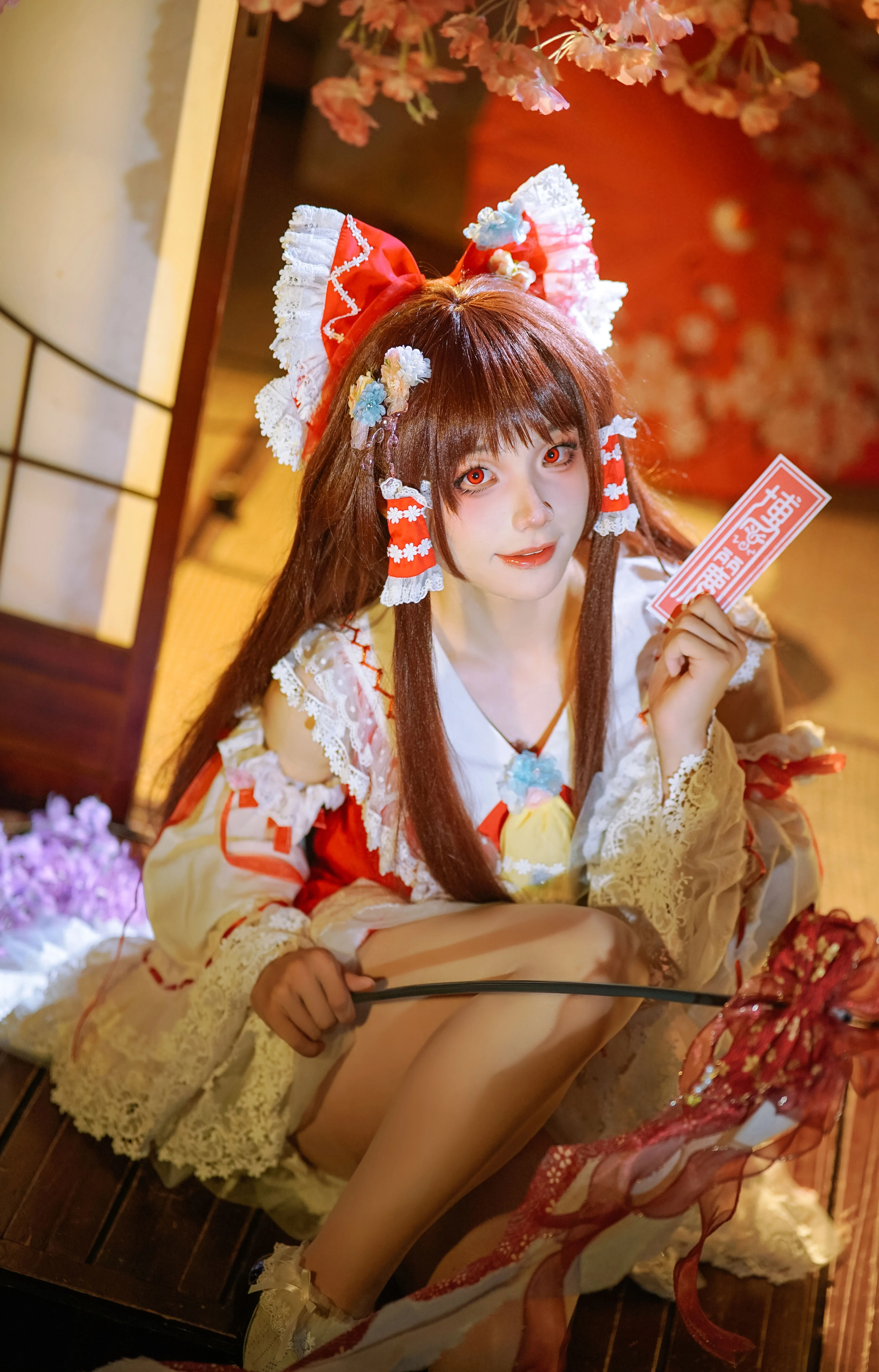 【博丽灵梦cos】用眼神勾勒属于她的故事 - 第6张