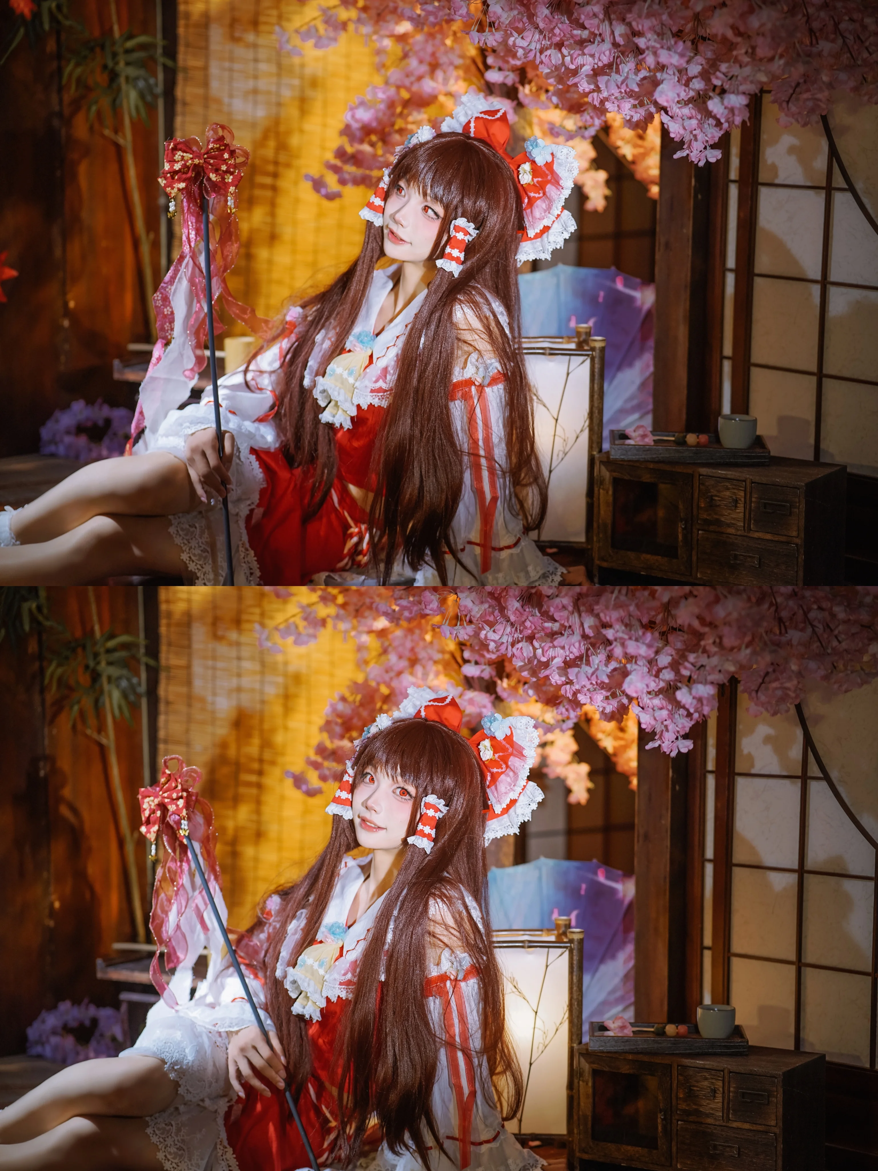 【博麗霊夢コスプレ】東方Project博麗神社の幻想郷日常 - 6 枚目
