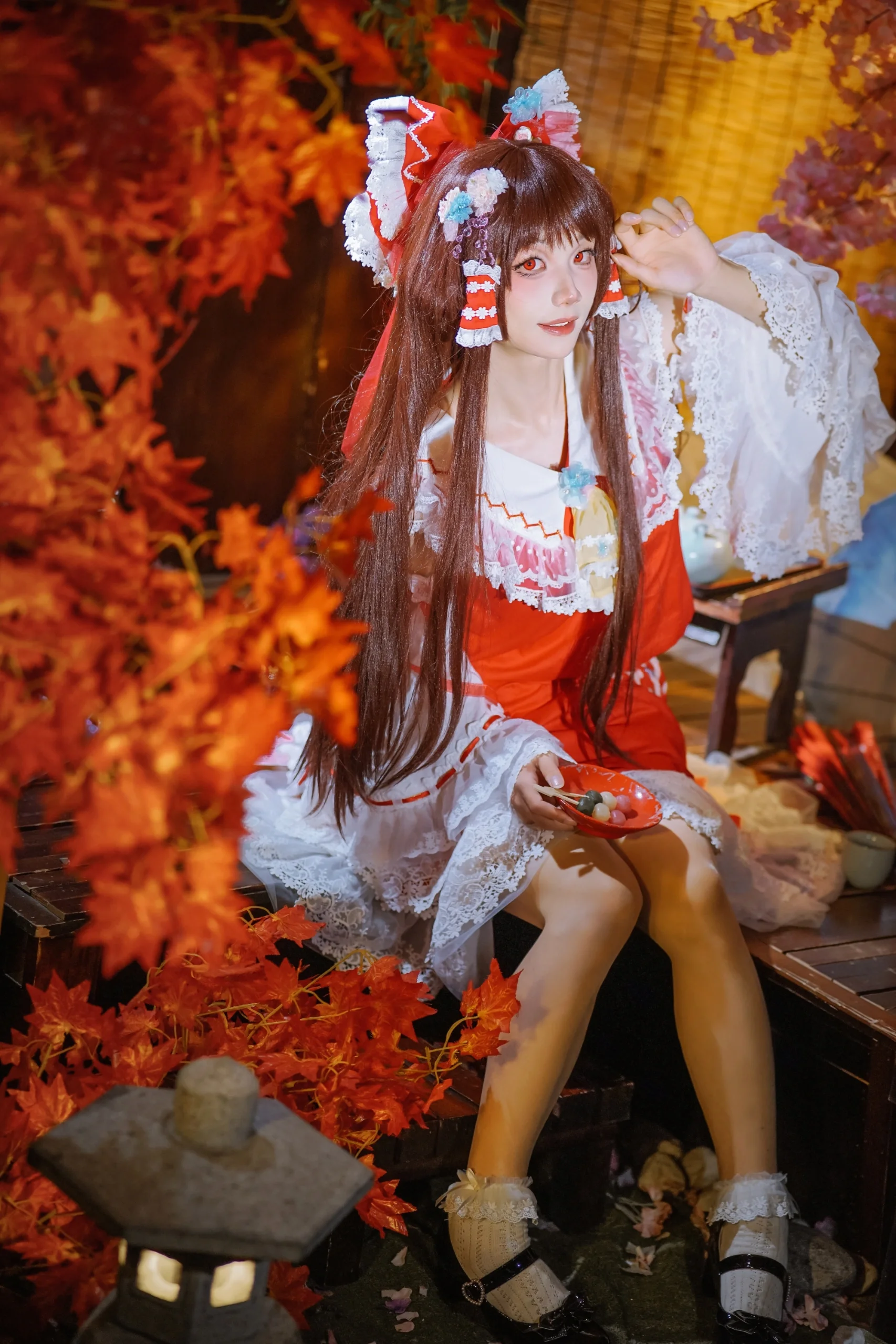【博麗霊夢コスプレ】東方Project博麗神社の幻想郷日常 - 7 枚目