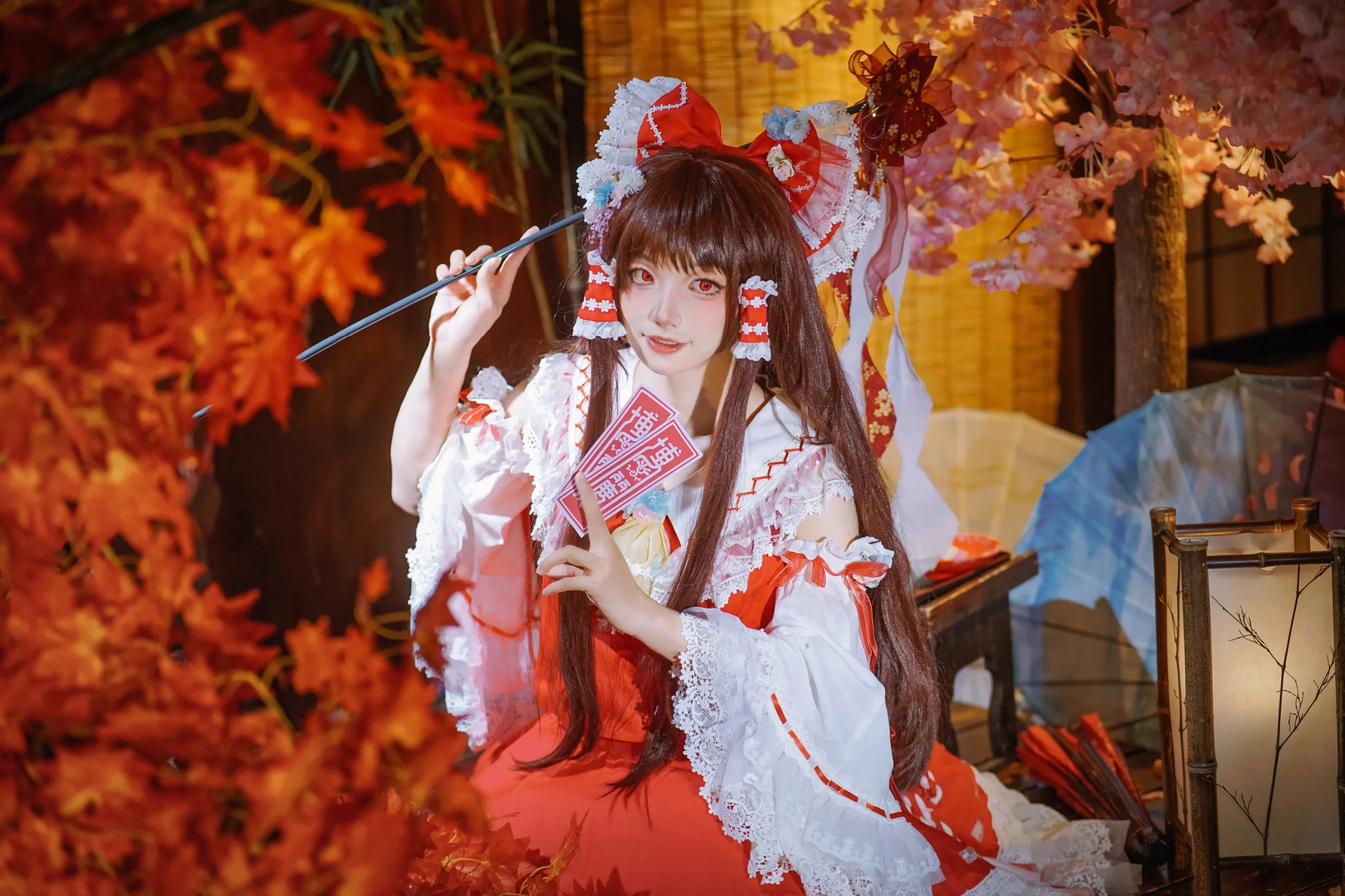 【博麗霊夢コスプレ】東方Project博麗神社の幻想郷日常 - 9 枚目