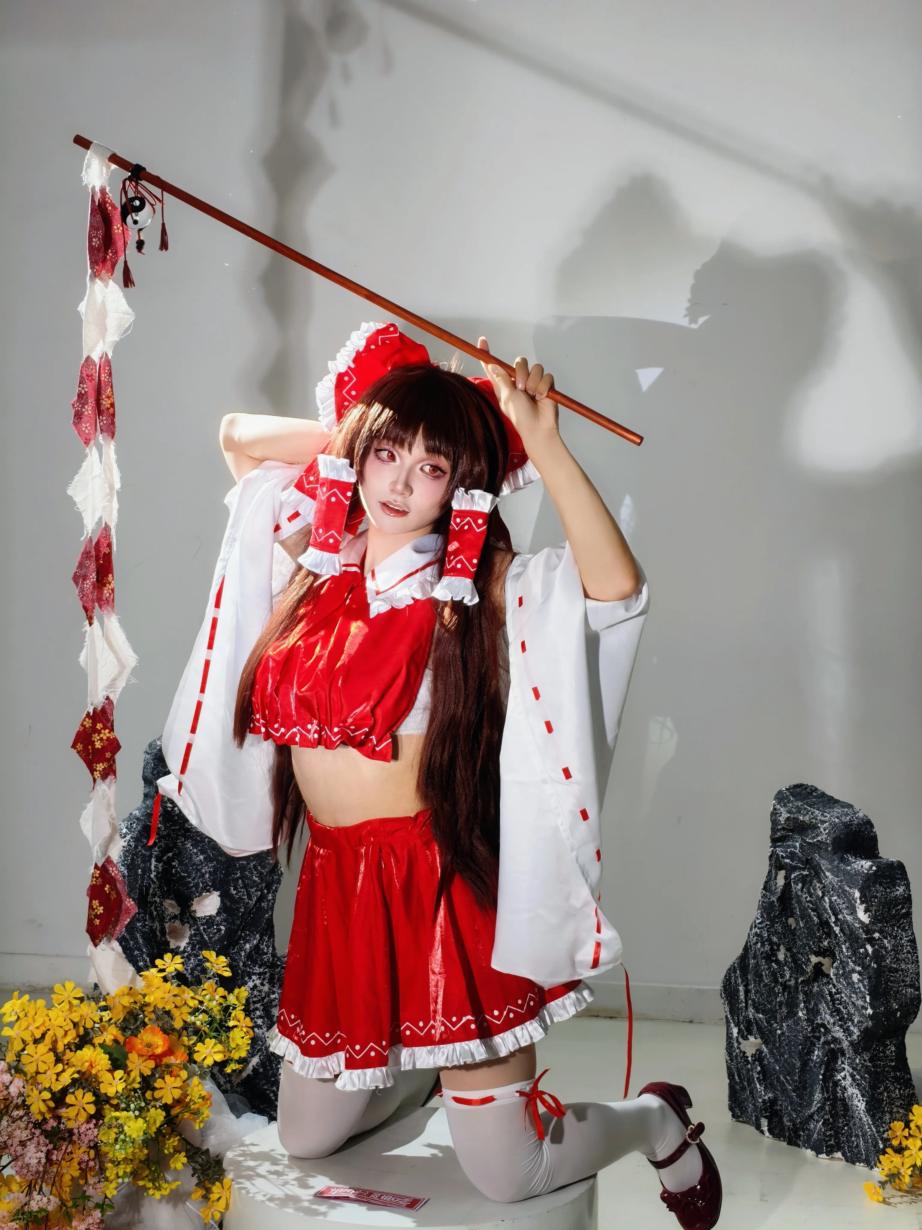【博丽灵梦cos】夏日限定的清爽巫女风 - 第5张
