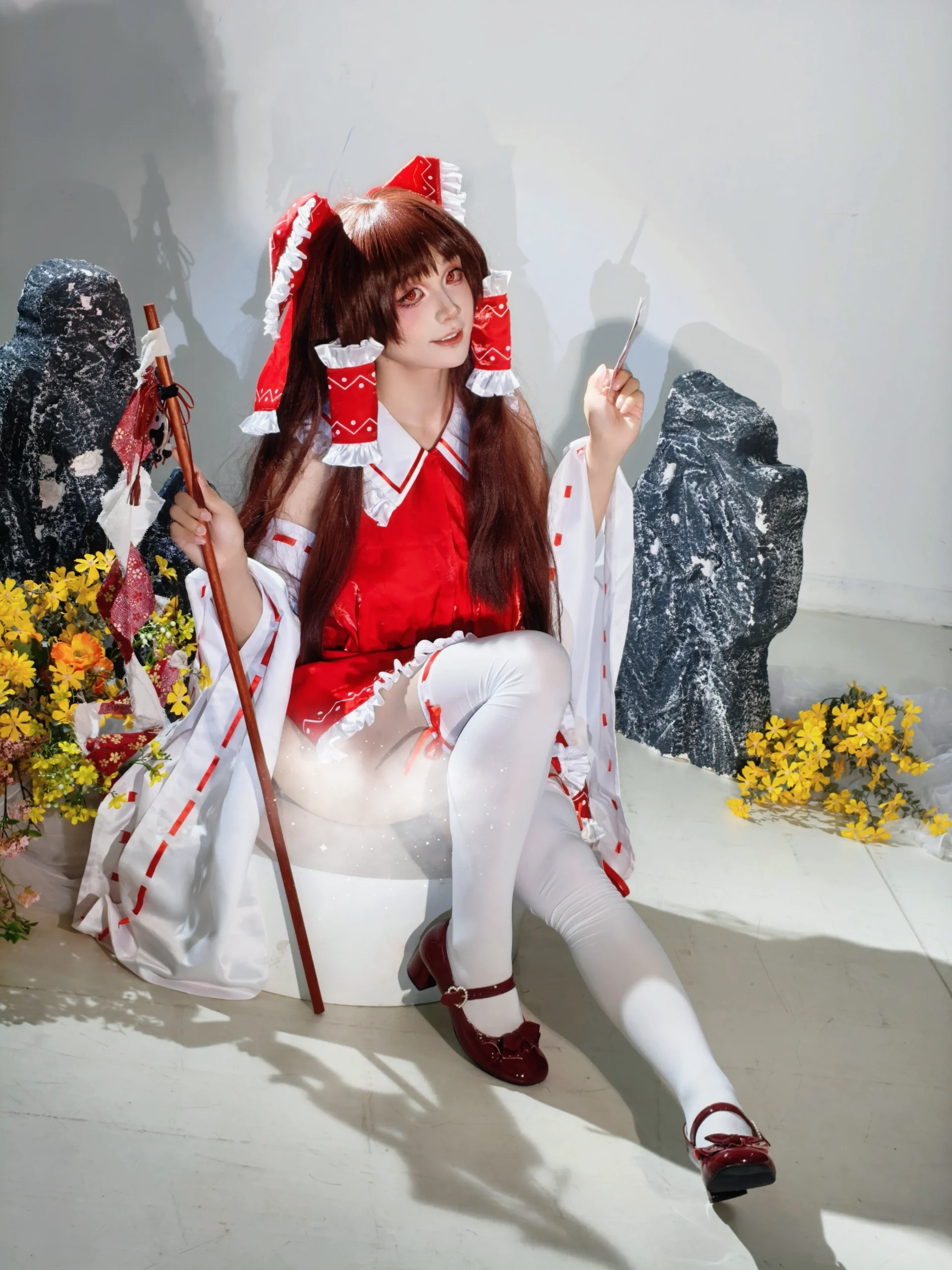 【博丽灵梦cos】夏日限定的清爽巫女风 - 第6张