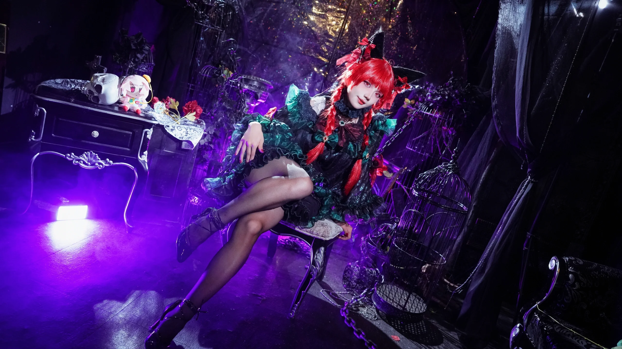 【火焰猫燐cos】东方project里的暗黑哥特猫娘 - 第 4 张