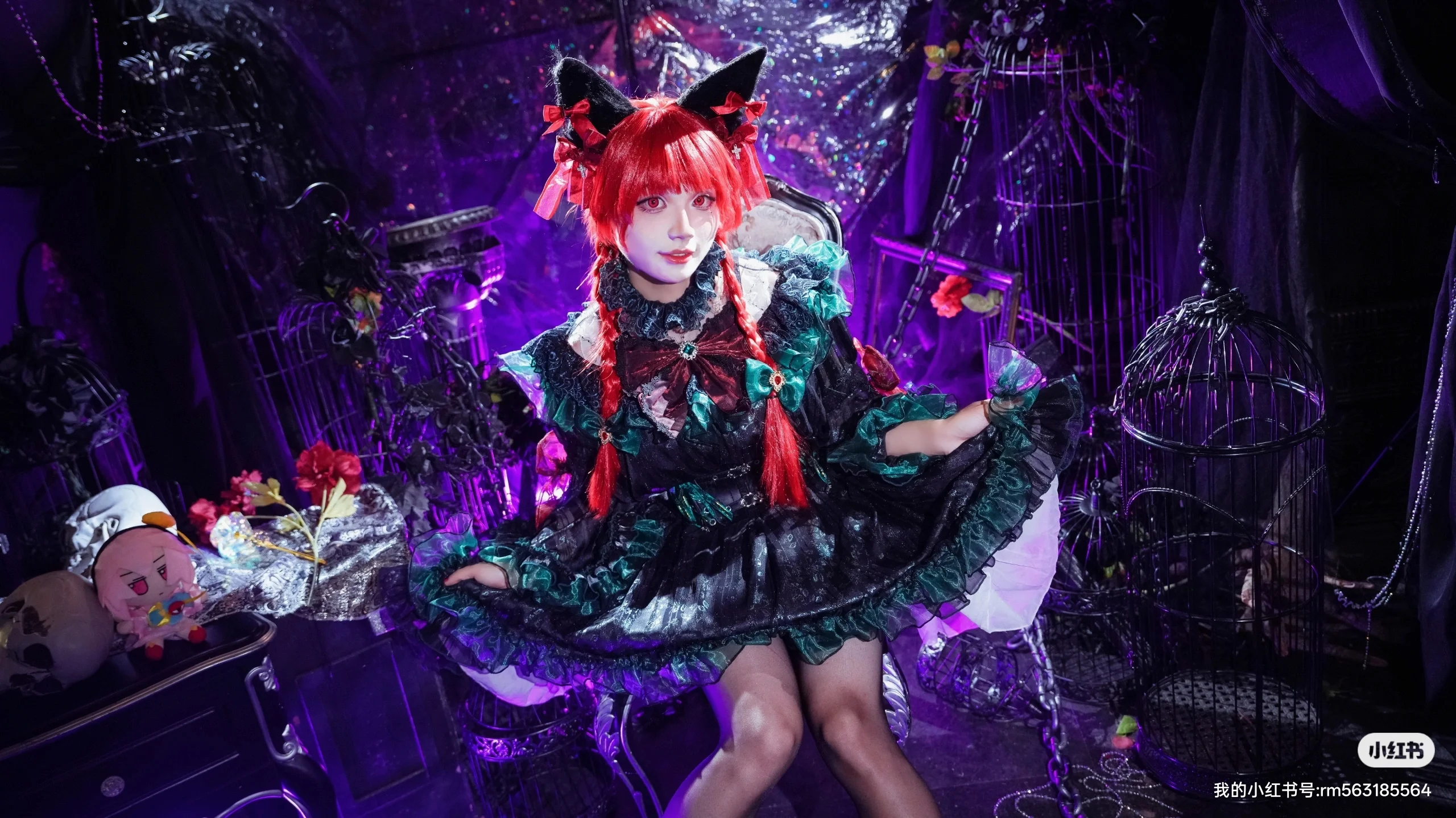 【火焰猫燐cos】东方project里的暗黑哥特猫娘 - 第 7 张