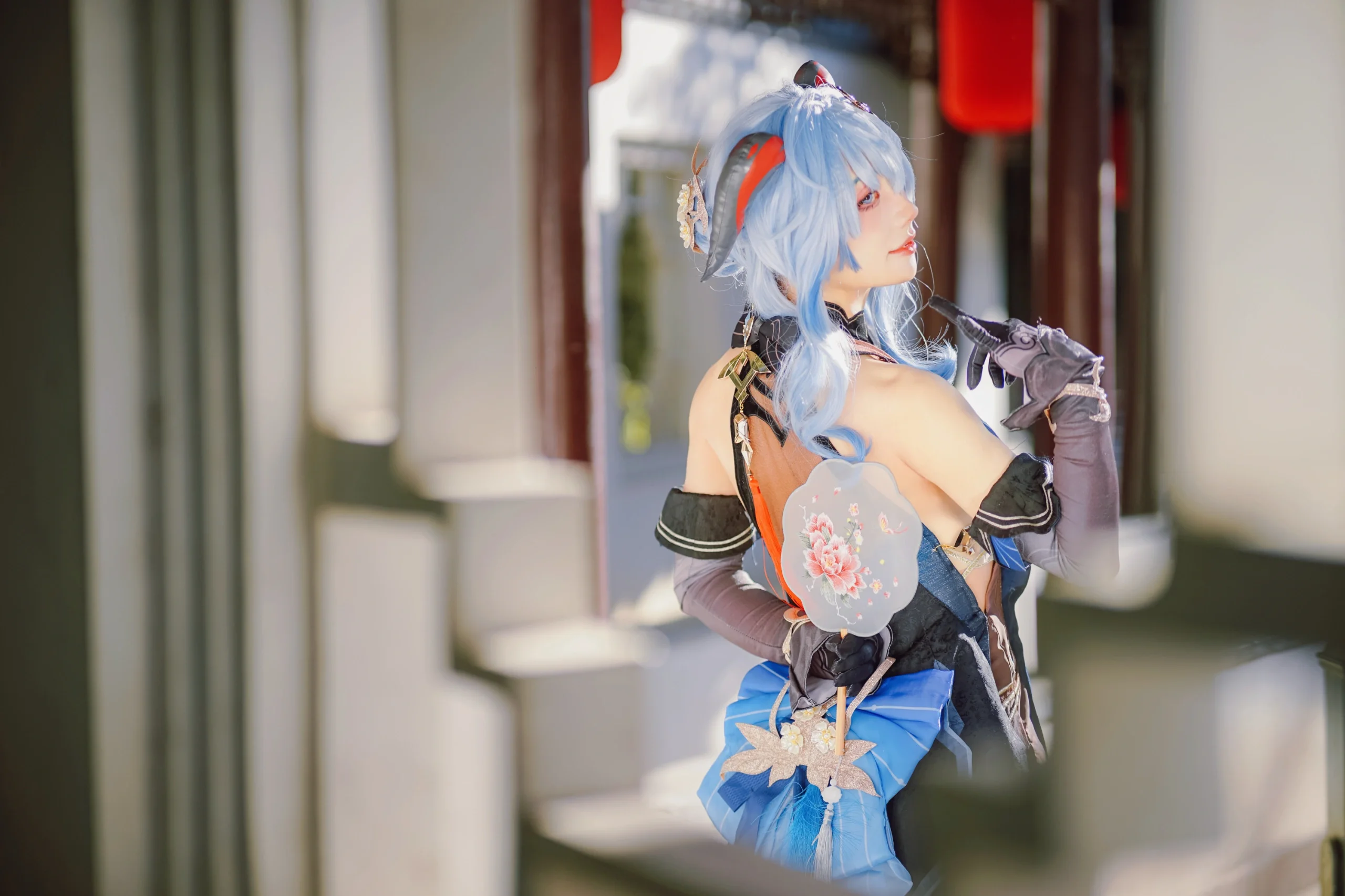 【甘雨cos】还原璃月山间的清冷气质 - 第5张