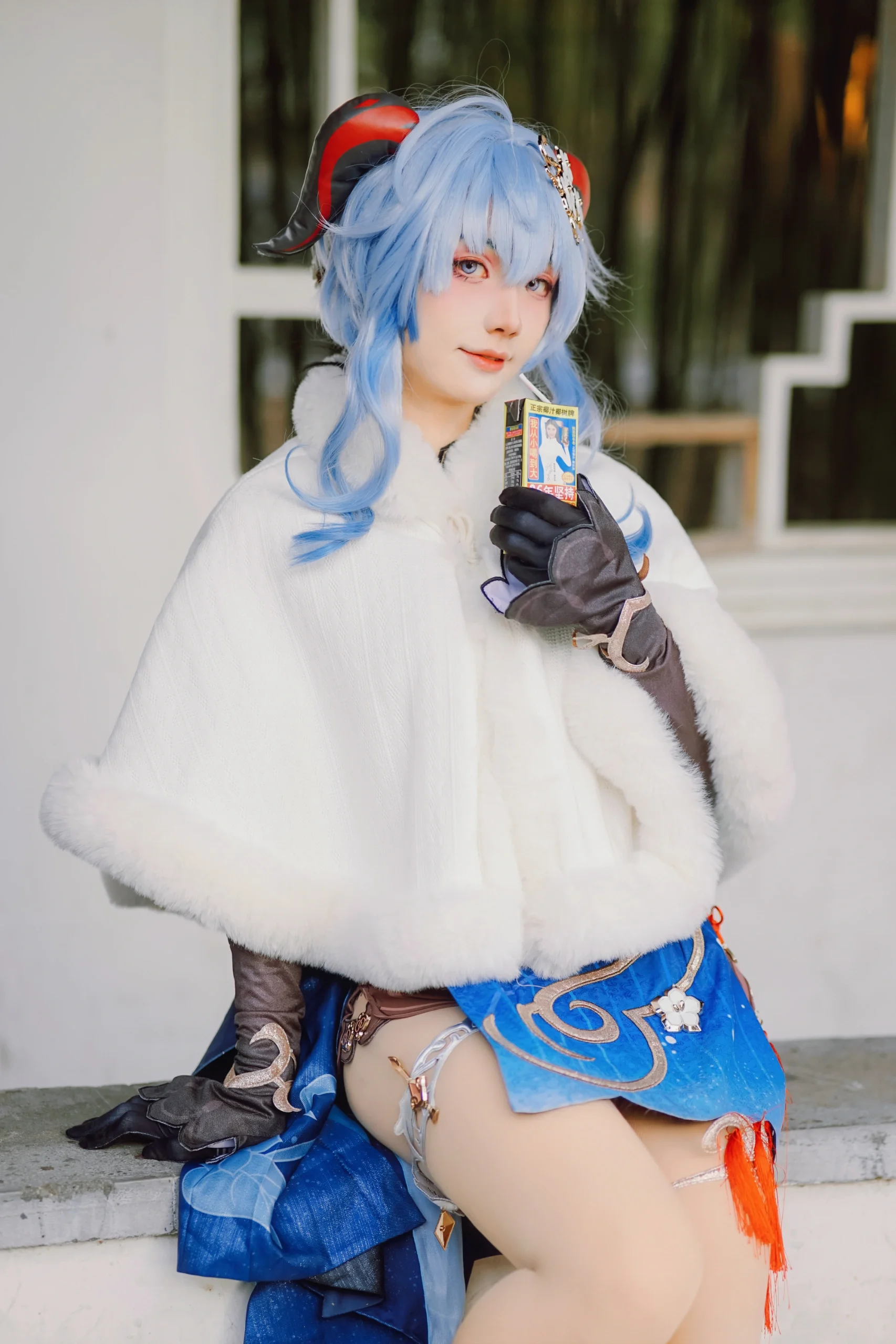 【甘雨cos】还原璃月山间的清冷气质 - 第6张
