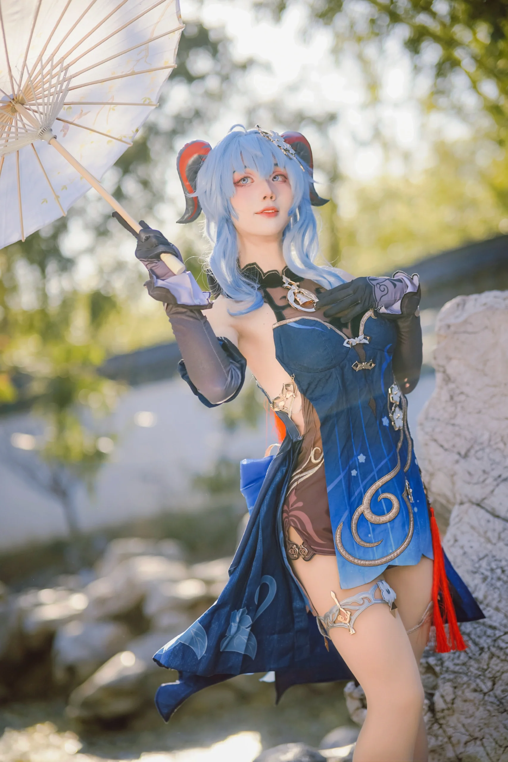 【甘雨cos】还原璃月山间的清冷气质 - 第7张