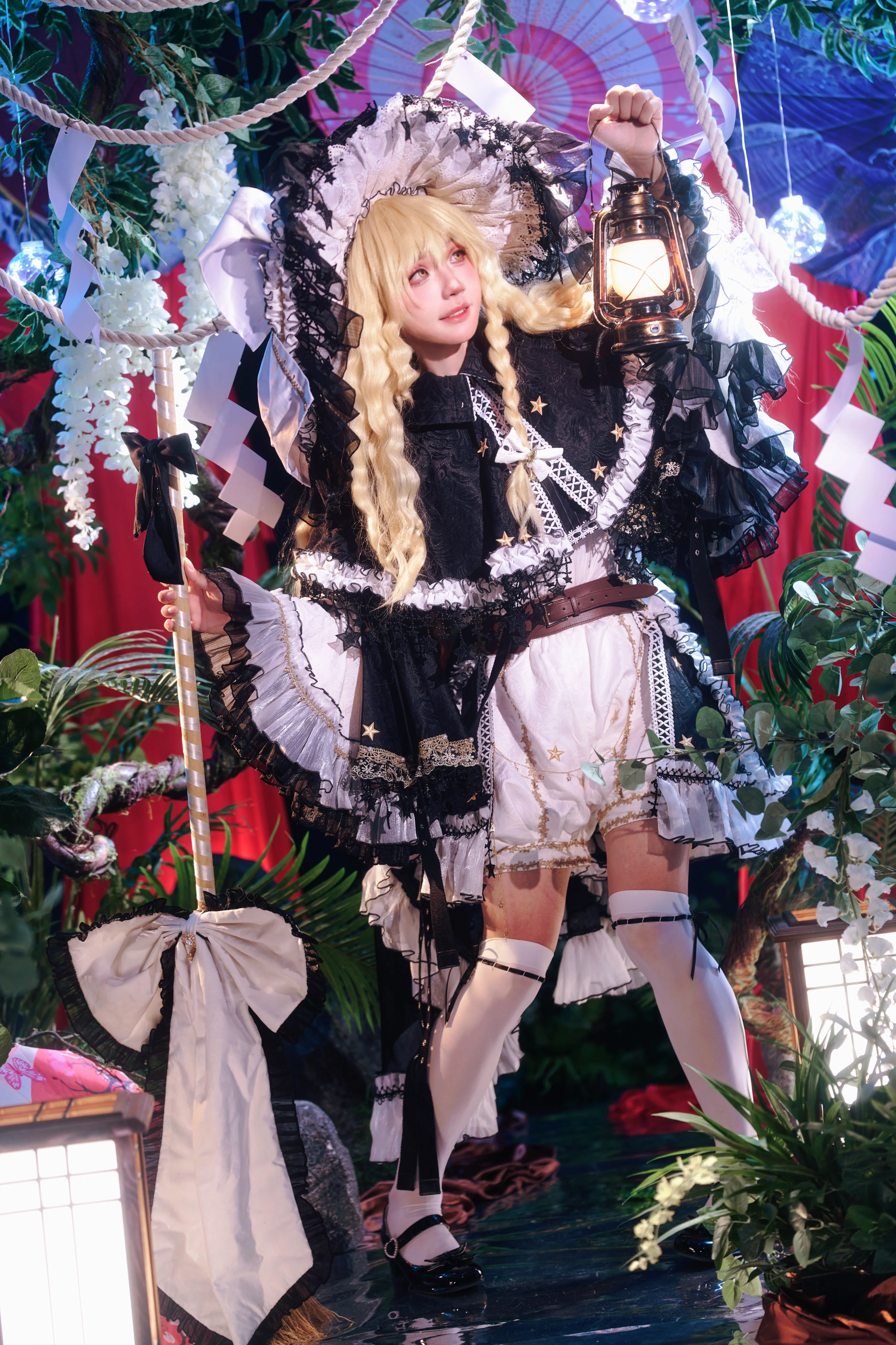 【雾雨魔理沙cos】在神秘森林中邂逅魔女的魔法