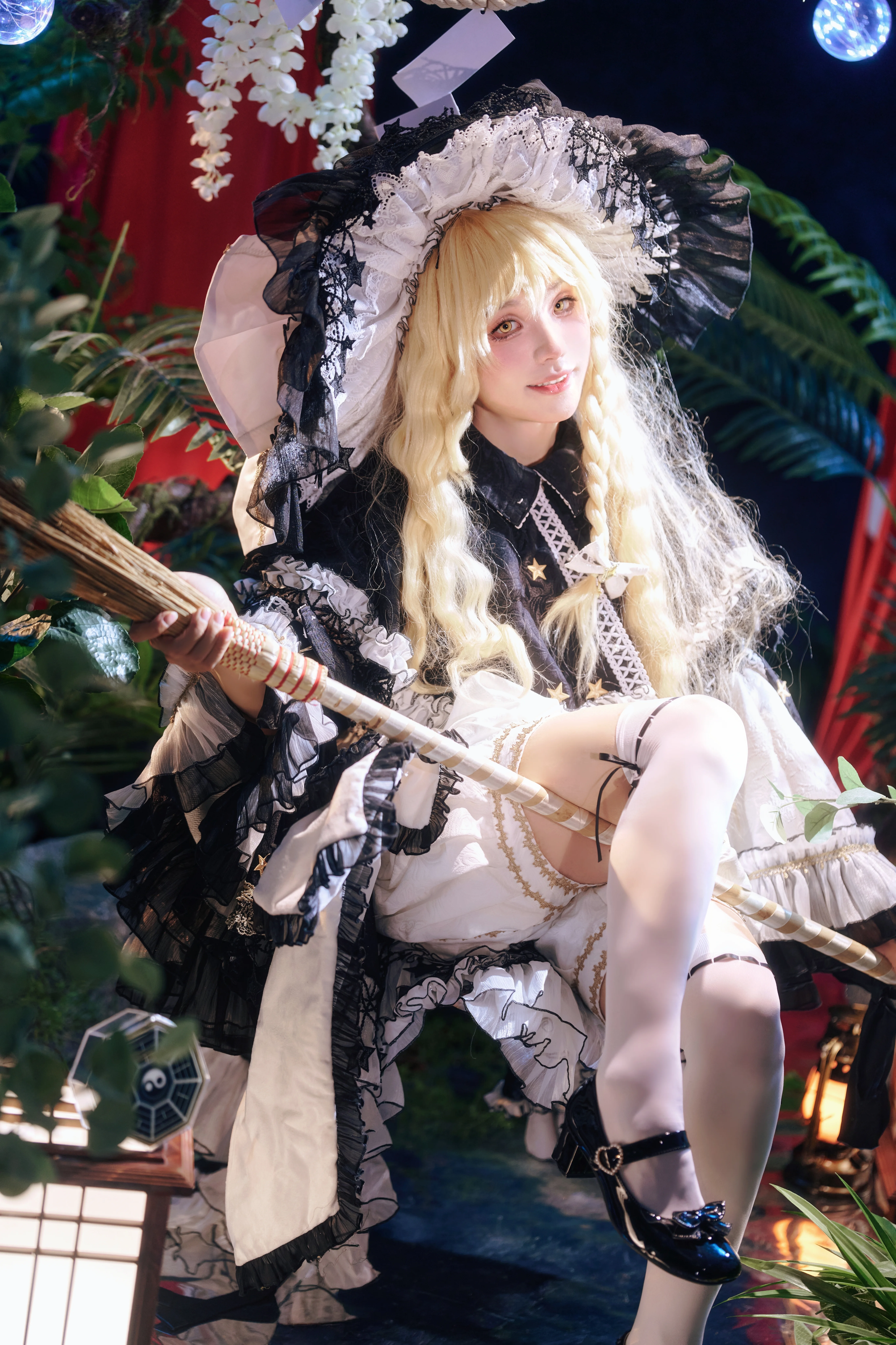【雾雨魔理沙cos】在神秘森林中邂逅魔女的魔法 - 第 3 张