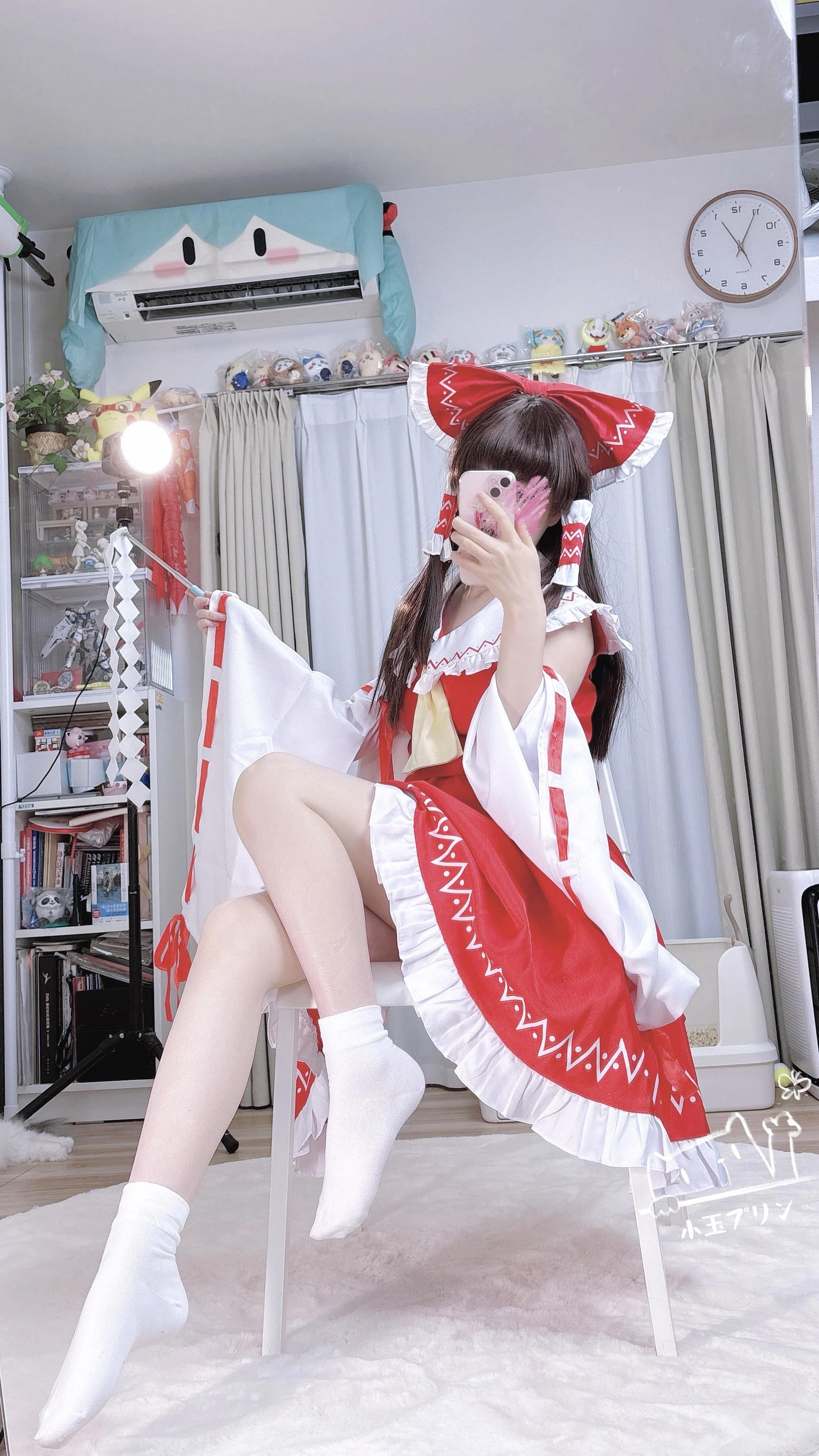 【博丽灵梦cos】东方project里的幻想乡巫女日常