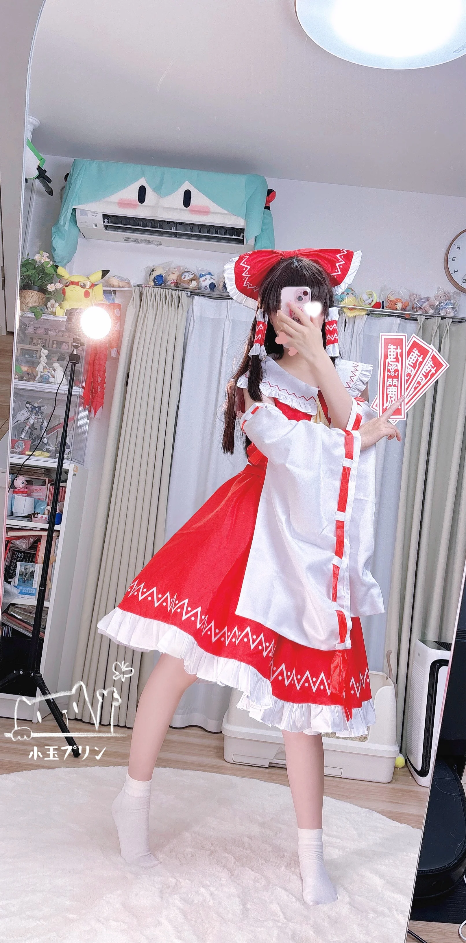 【博丽灵梦cos】东方project里的幻想乡巫女日常 - 第 2 张