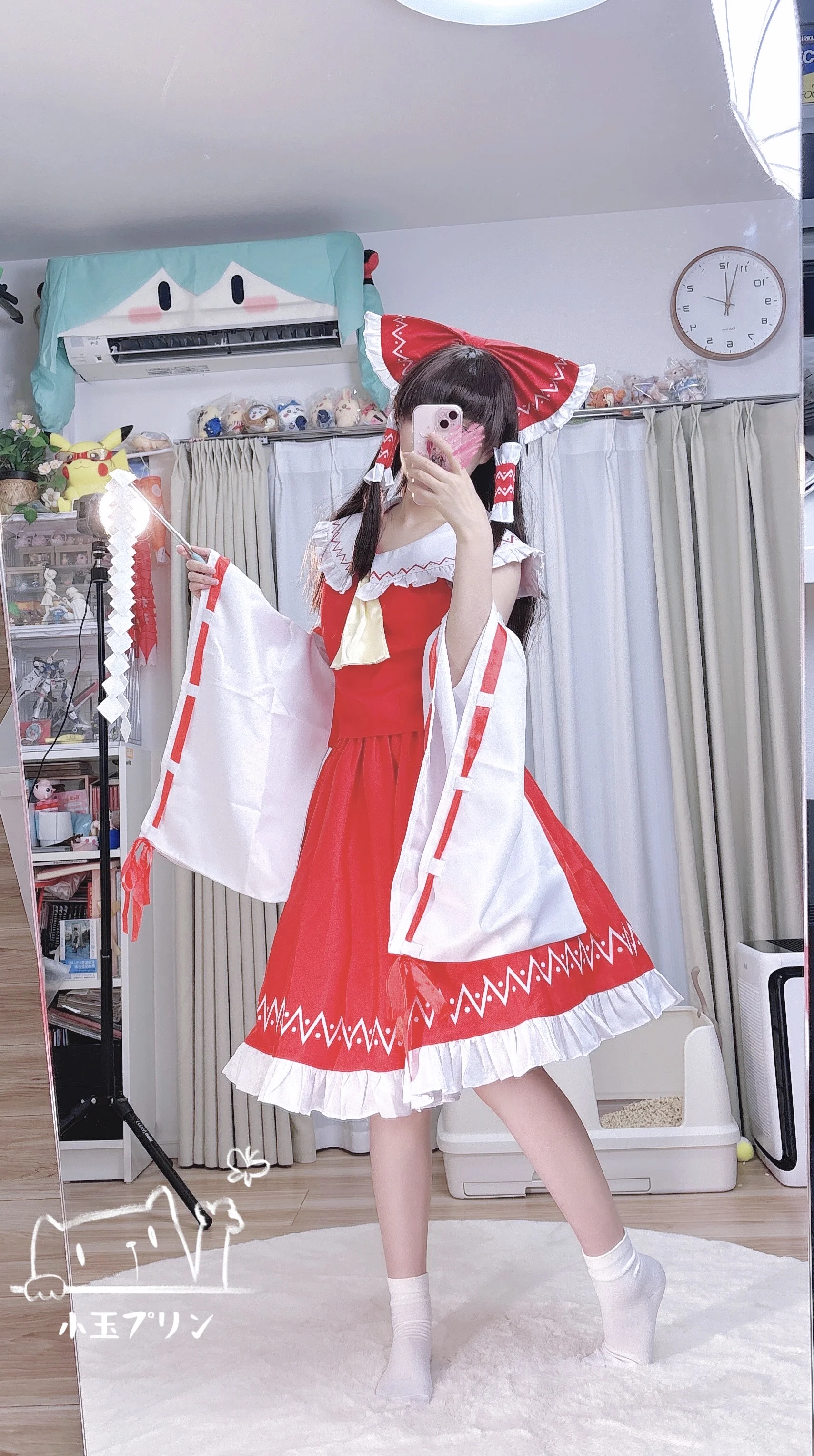 【博丽灵梦cos】东方project里的幻想乡巫女日常 - 第 3 张