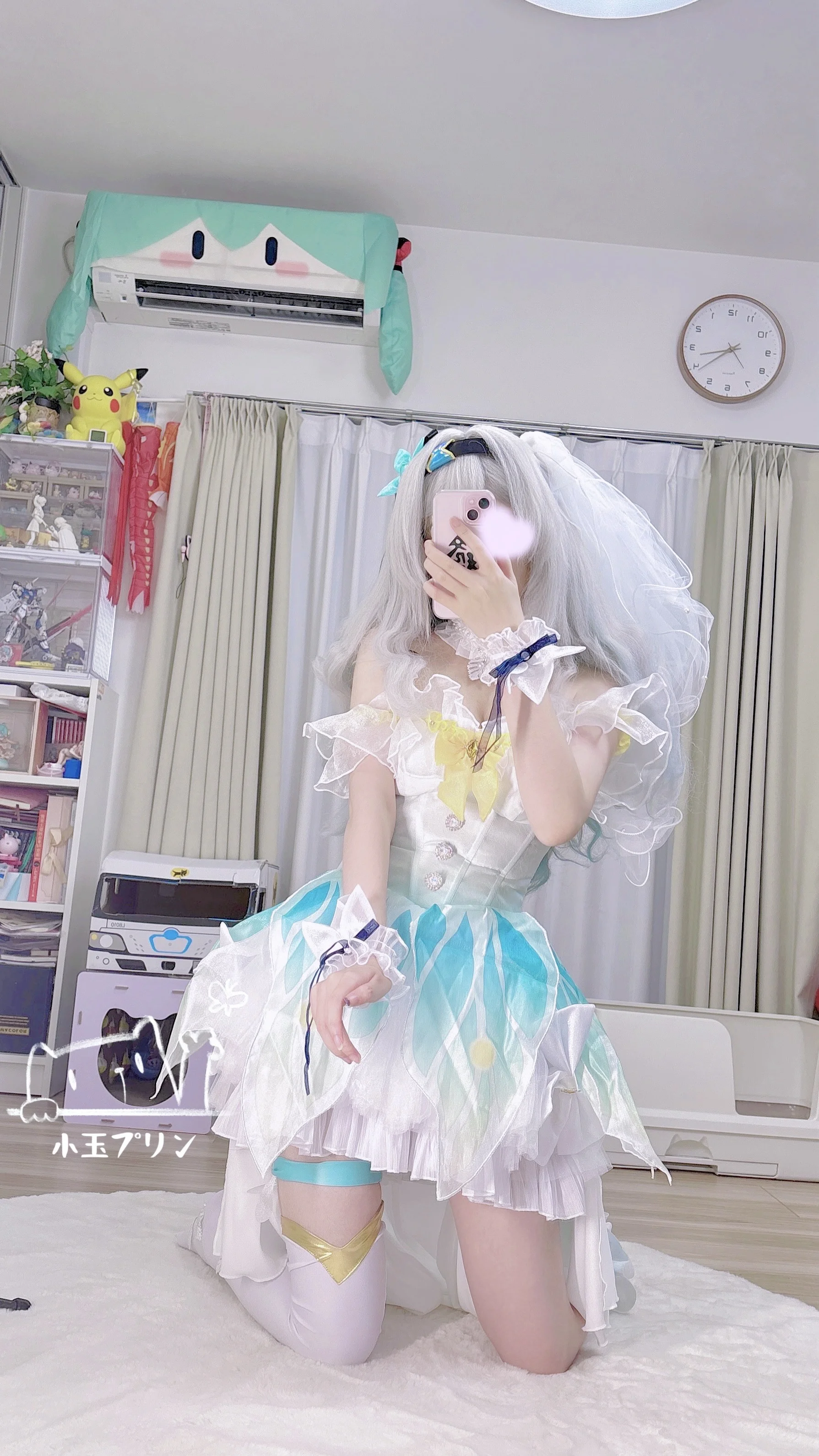 【流萤cos】崩坏星穹铁道同人产粮节，花嫁造型记录 - 第 1 张