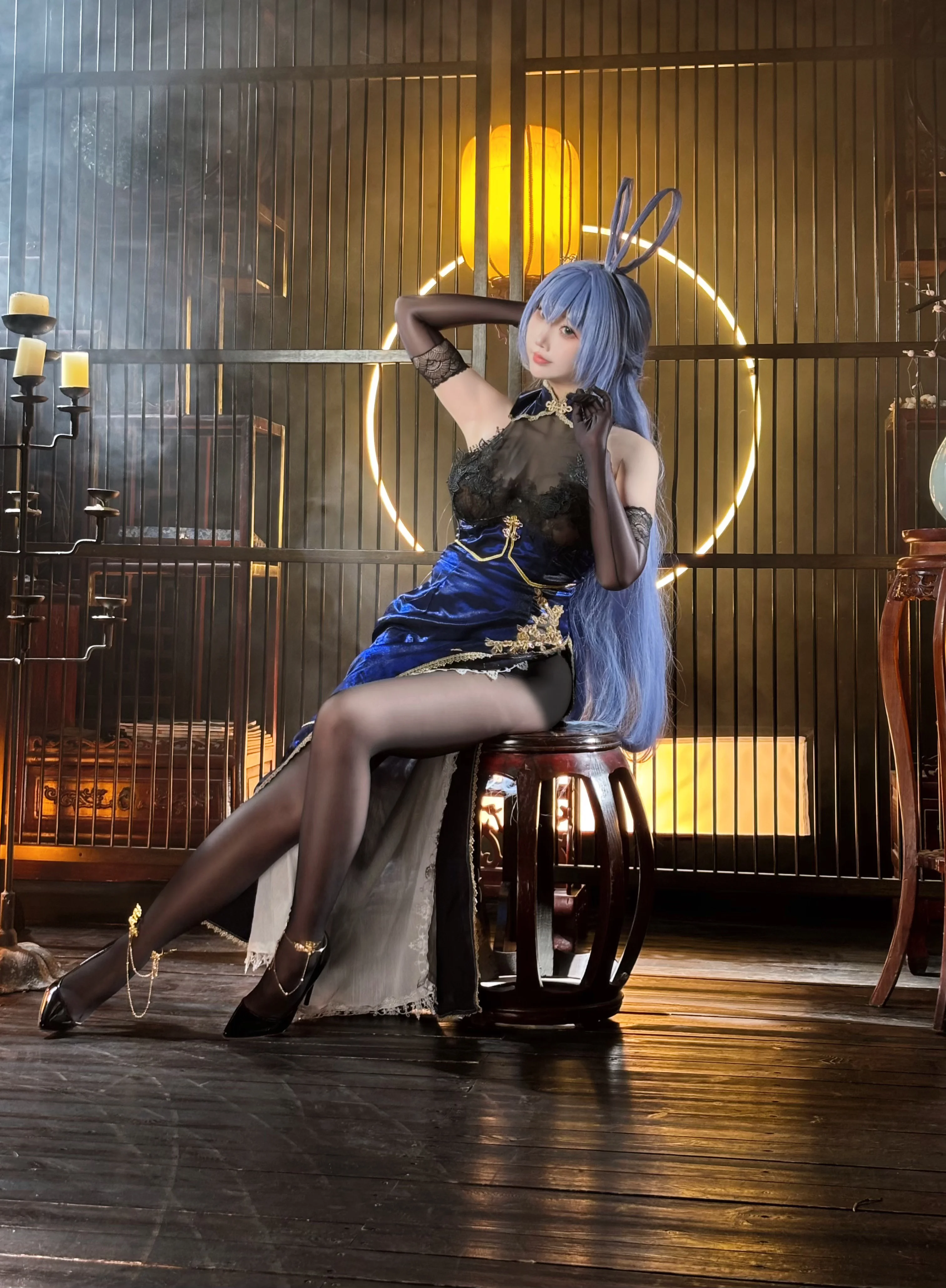 【花园cos】碧蓝航线旗袍造型花絮掉落 - 第 2 张