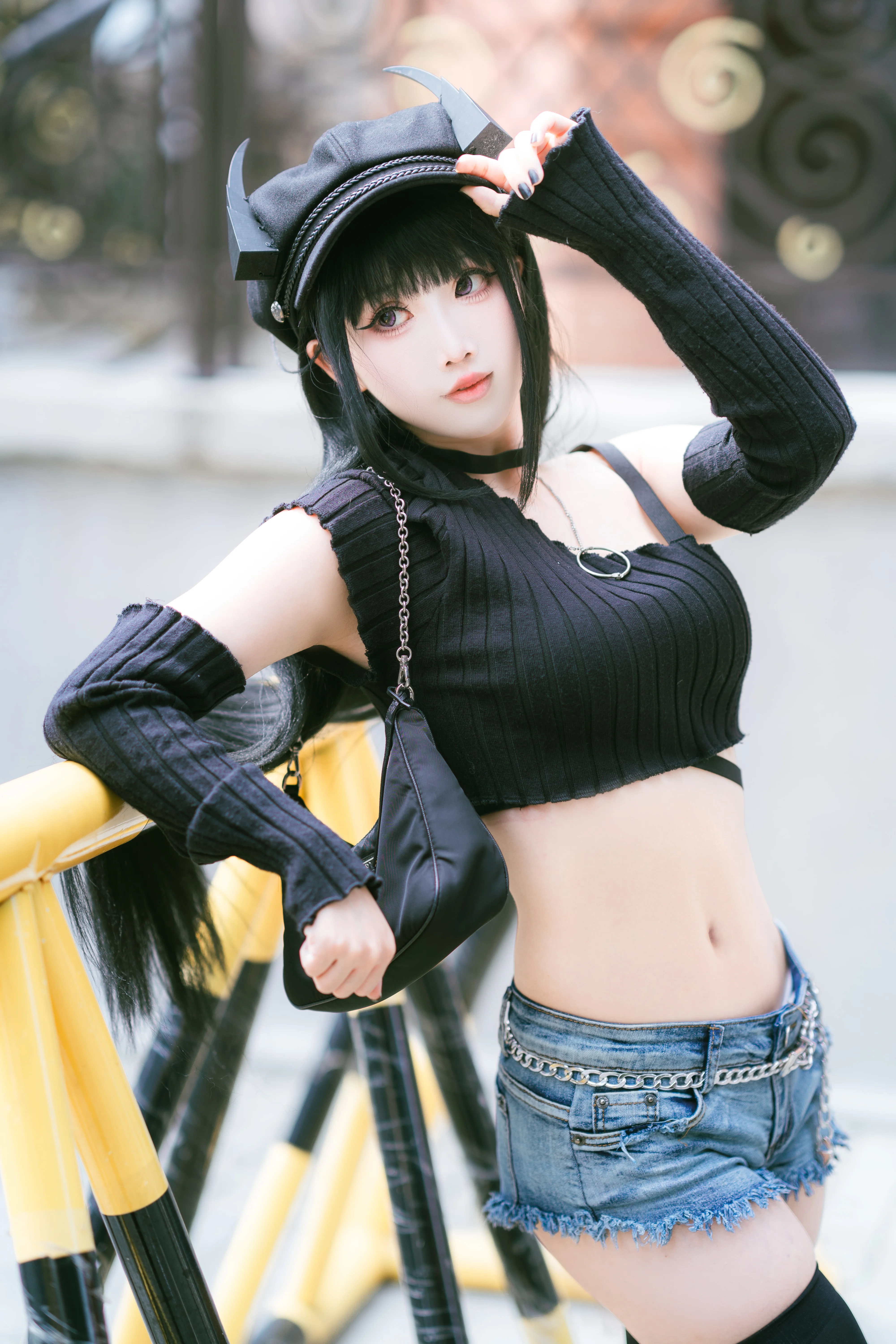 [Noshiro cosplay] Azur Lane's Gyaru Style Casual Street Snap - Image 4