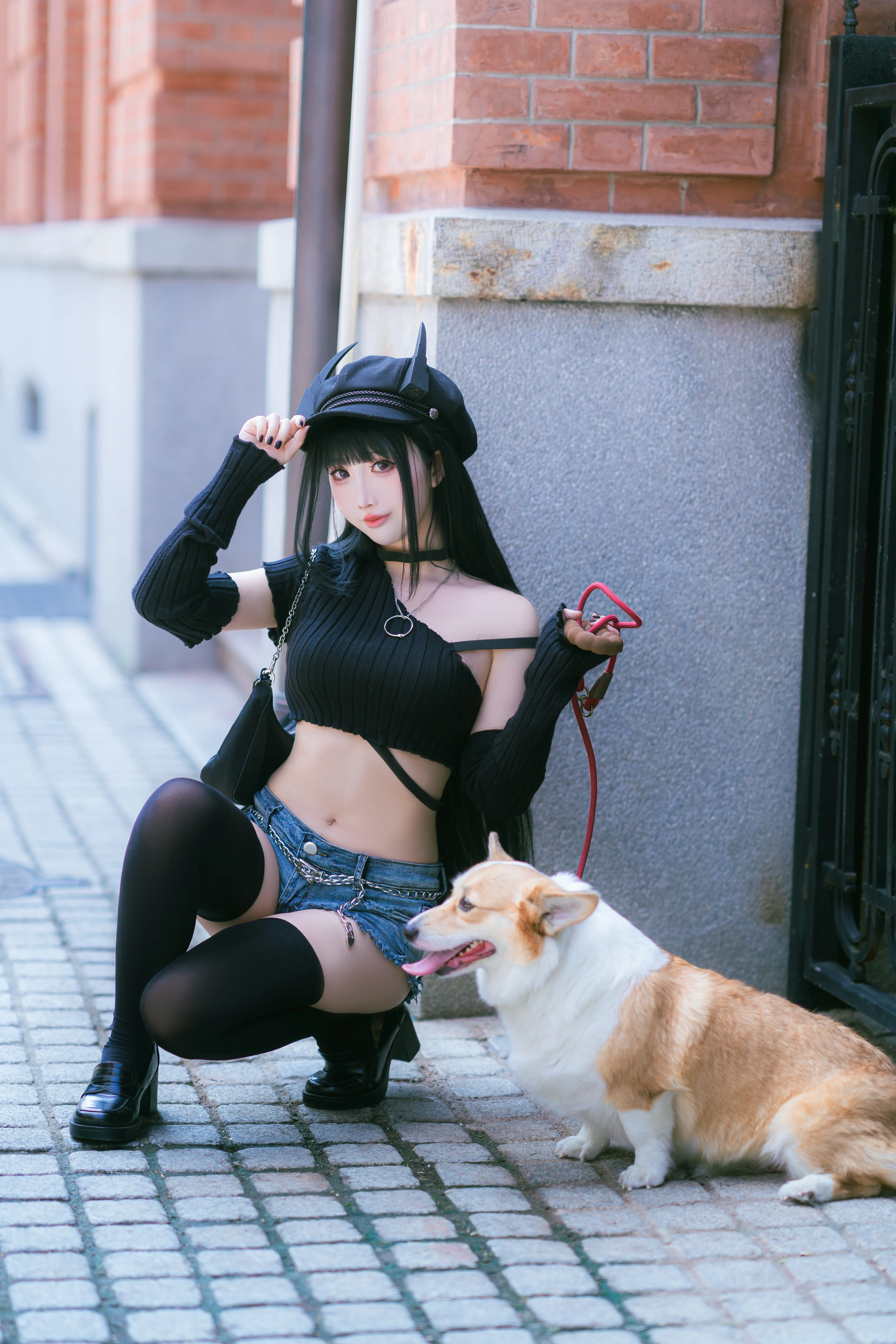 [Noshiro cosplay] Azur Lane's Gyaru Style Casual Street Snap