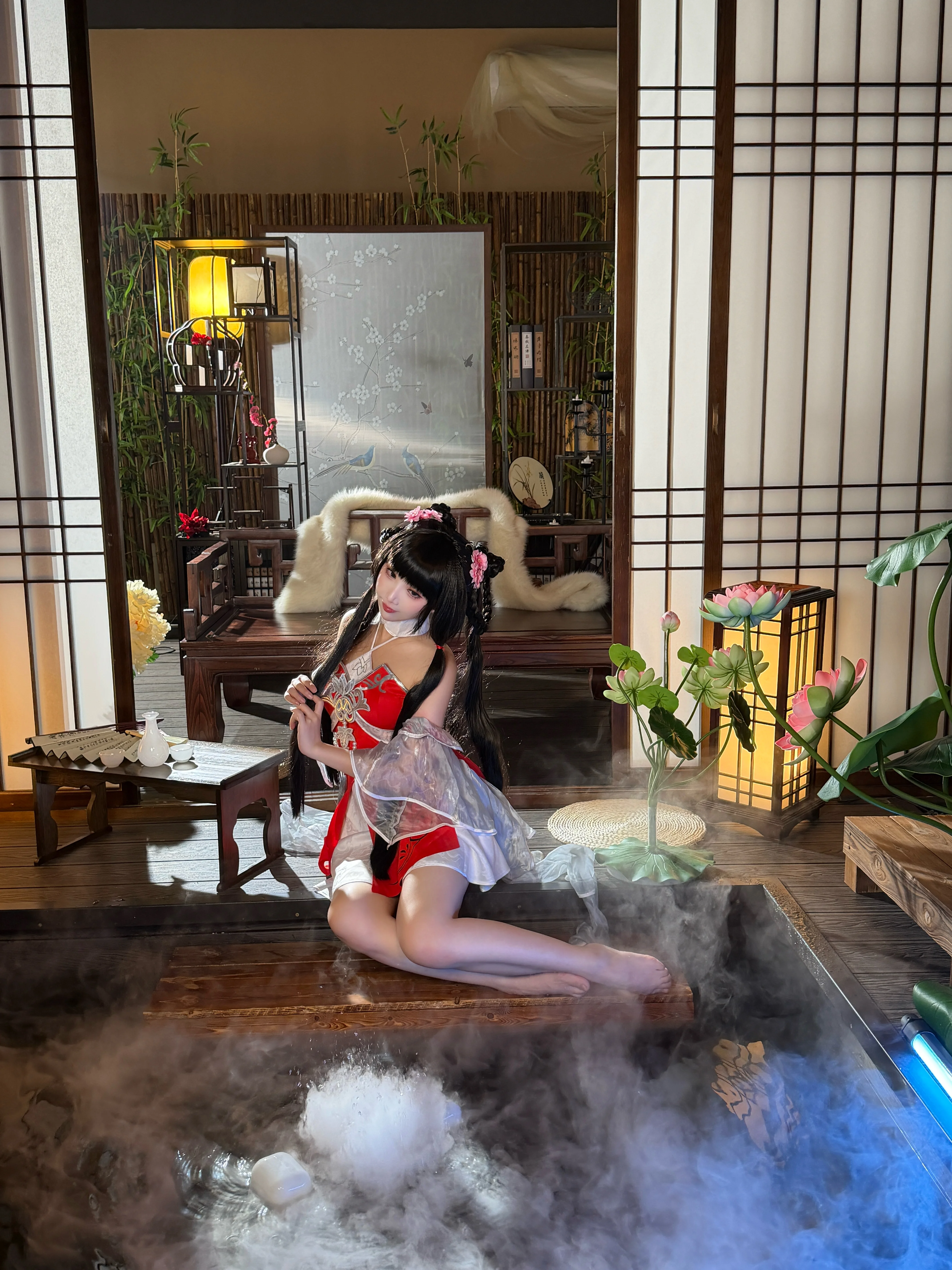 完美世界火灵儿幼年cos 石国灵动的仙侠少女 - 第 2 张