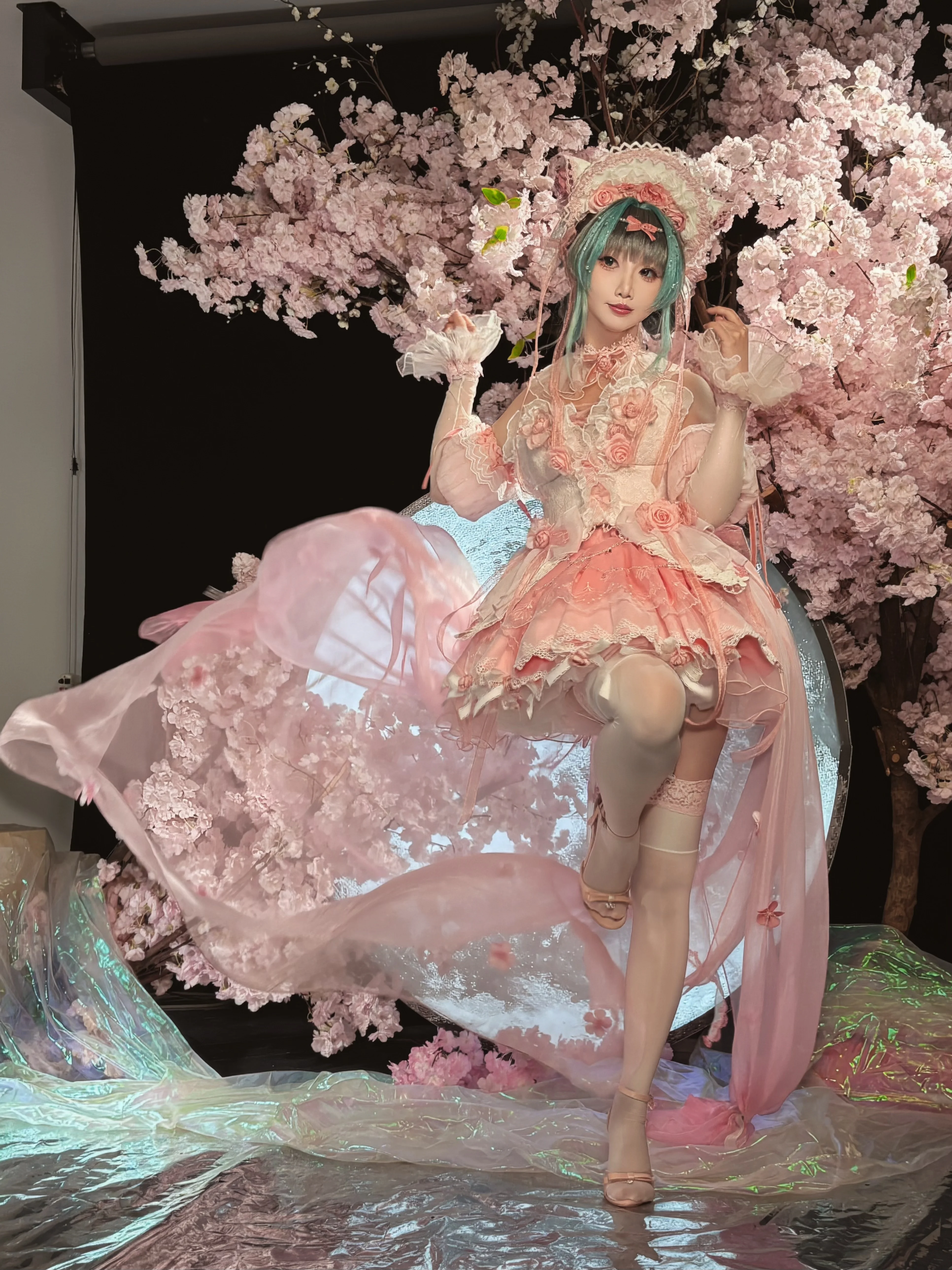 【柴郡cos】碧藍航線的櫻花限定，甜欲感拉滿