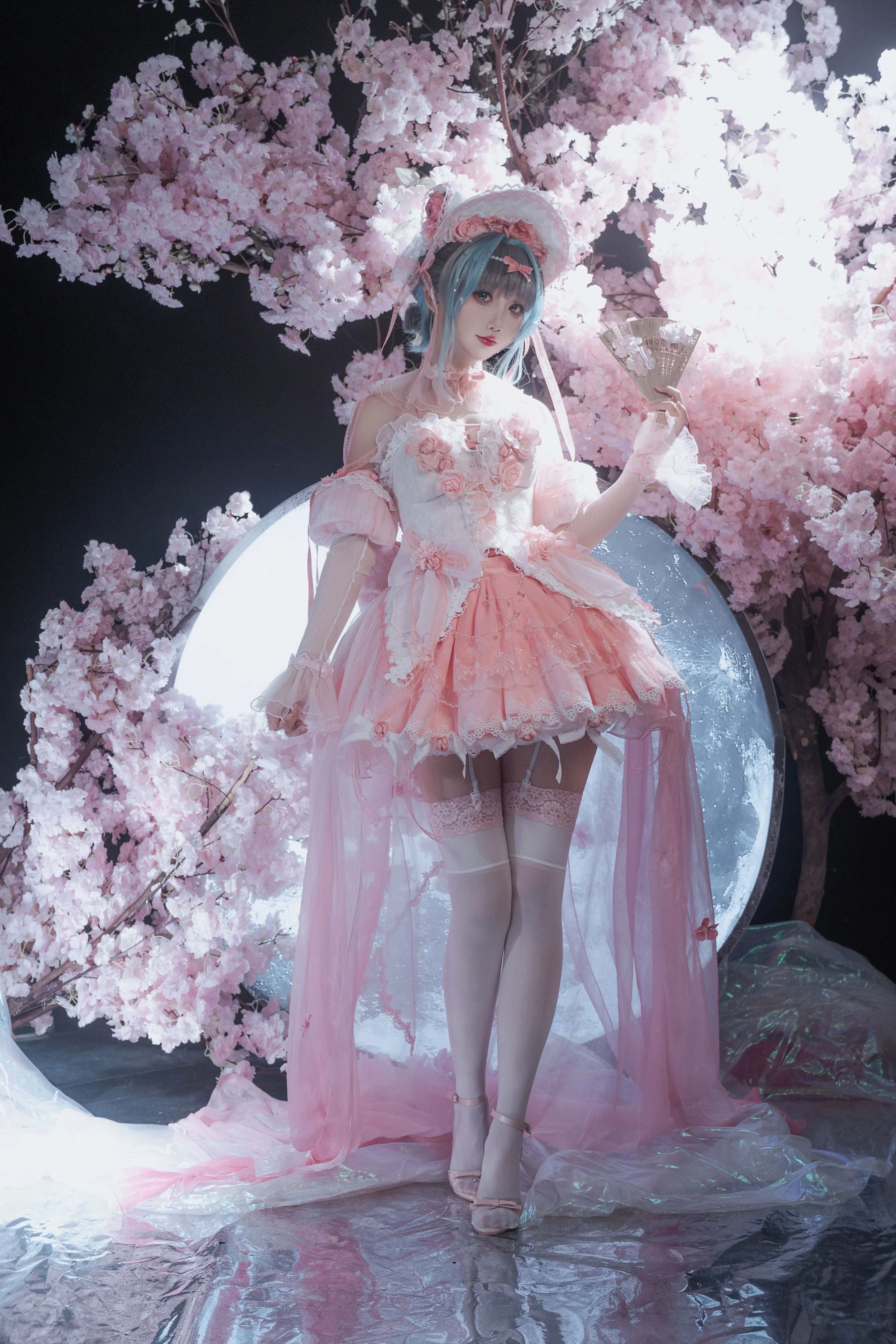 【柴郡cos】碧蓝航线里的樱花月下之约