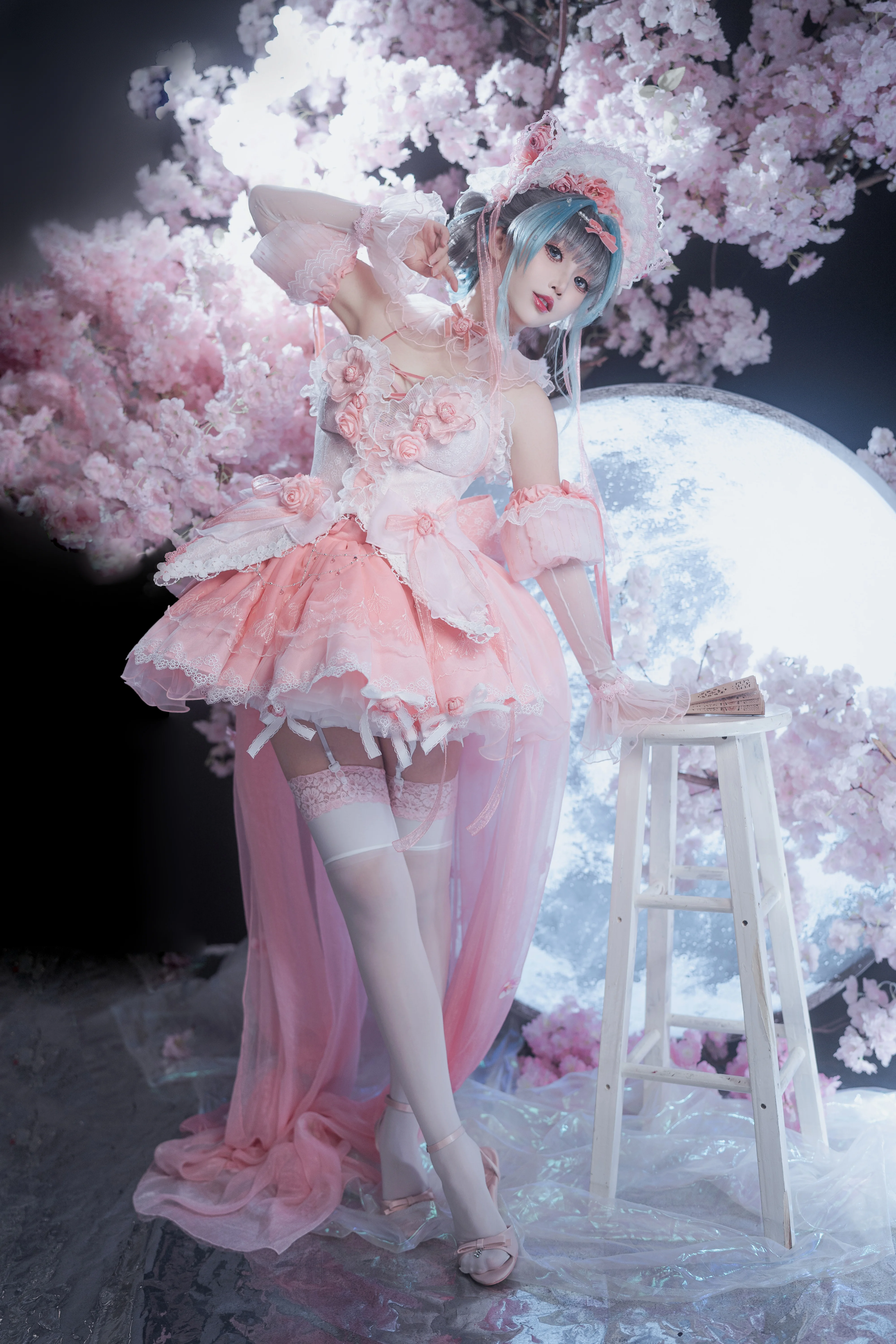 【柴郡cos】碧蓝航线里的樱花月下之约 - 第 3 张