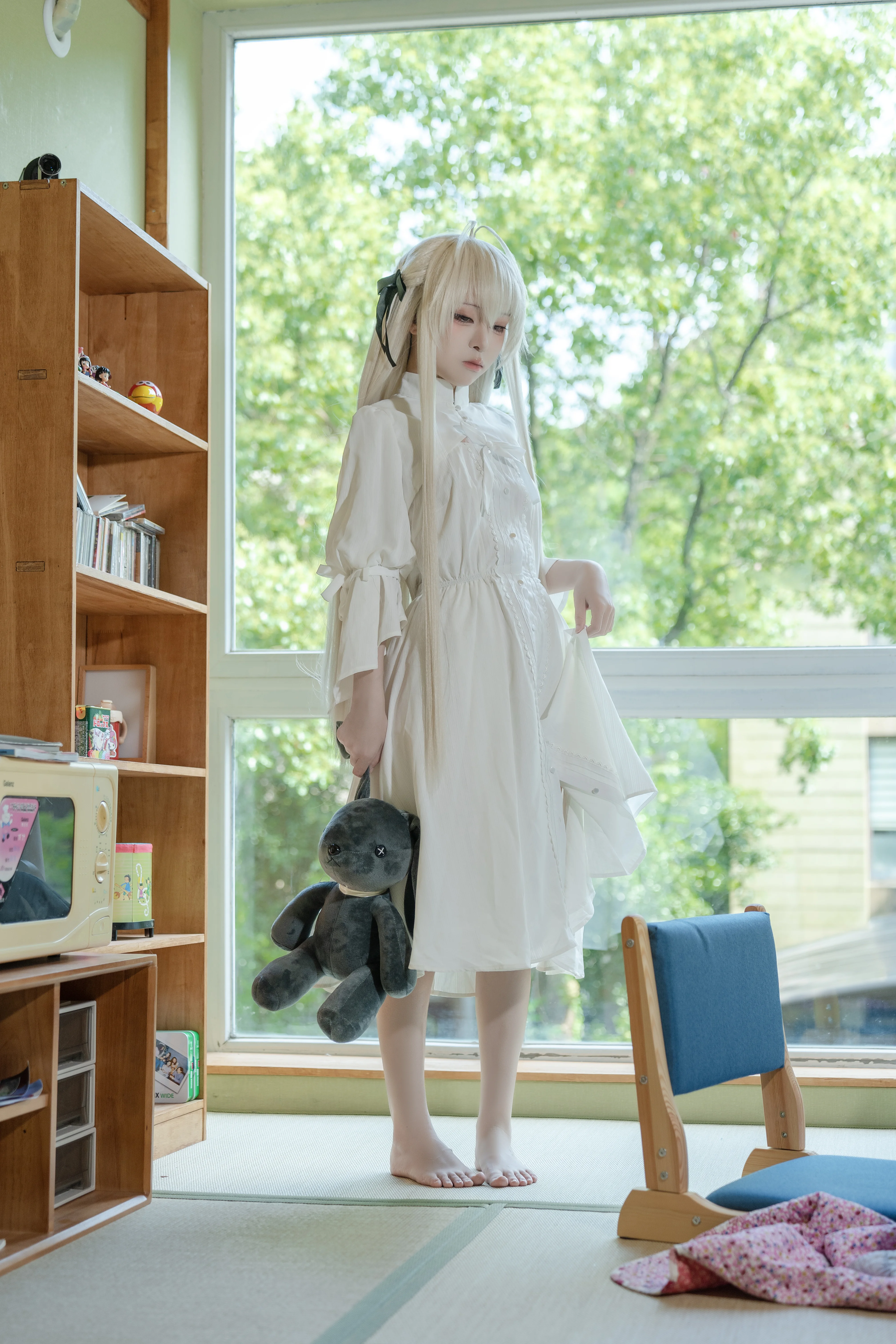 【春日野穹cos】缘之空日式木屋下的安静日常记录 - 第 1 张