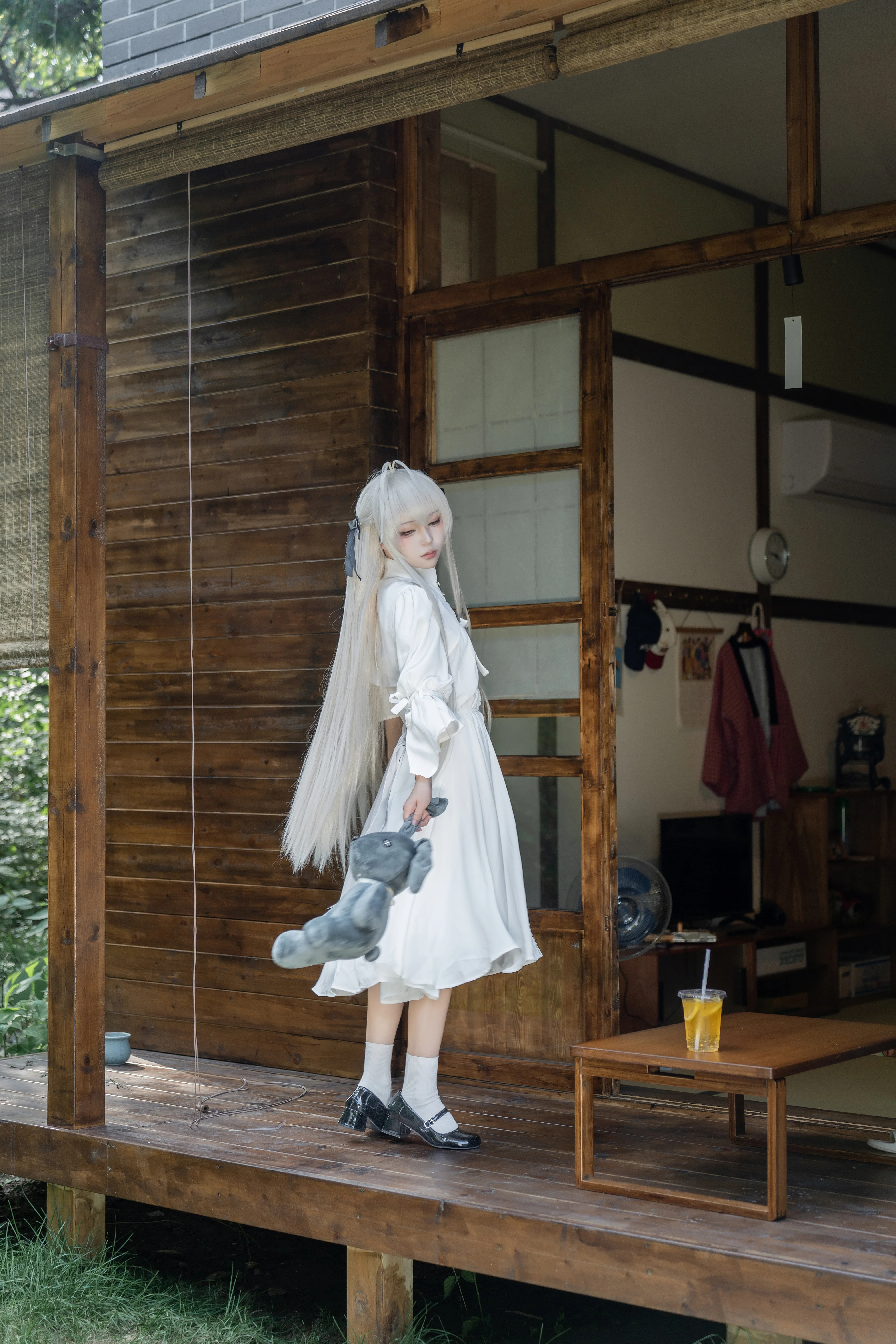 【春日野穹cos】缘之空日式木屋下的安静日常记录
