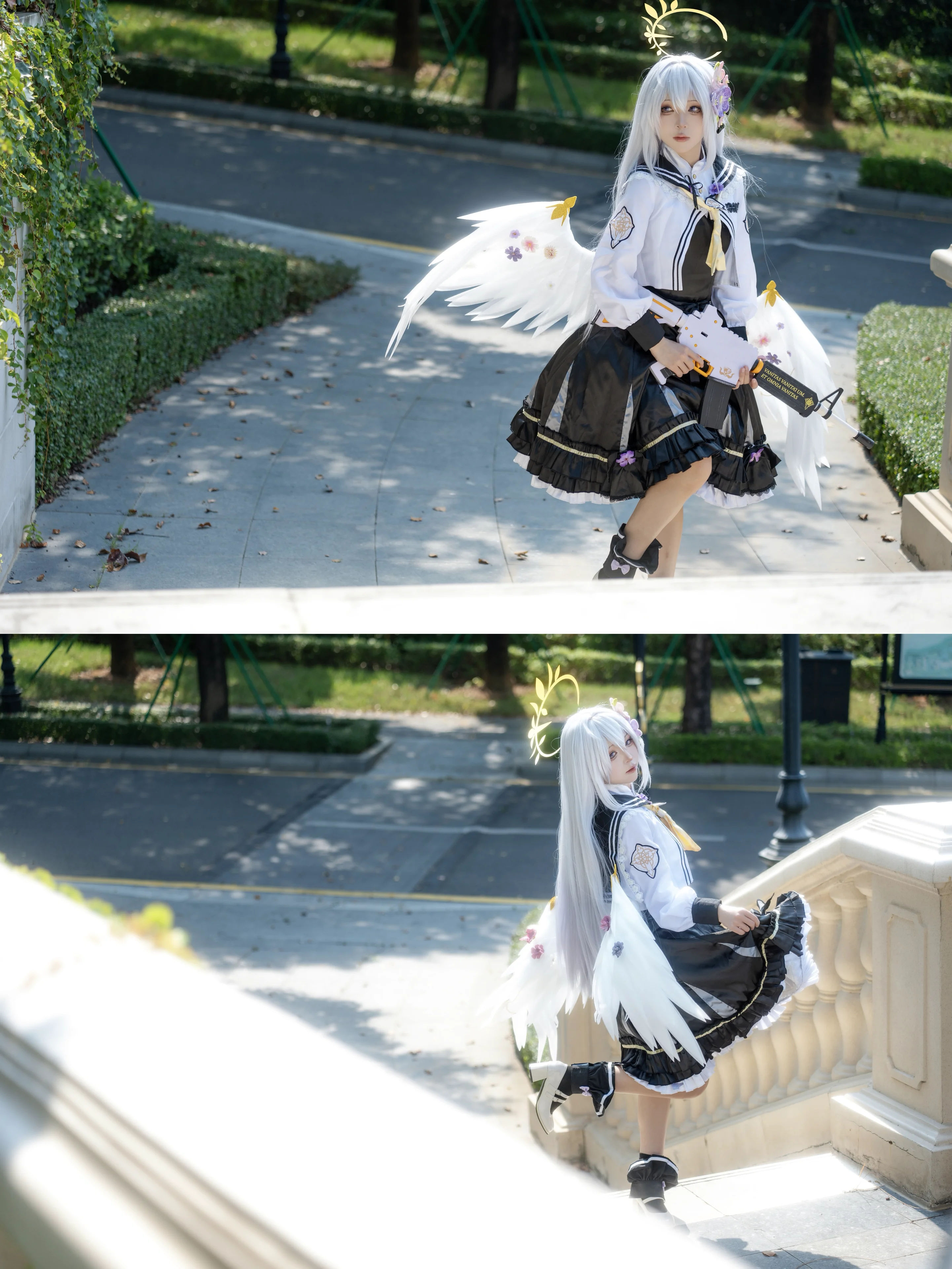 【白洲梓cos】蔚蓝档案里的虚幻旅程