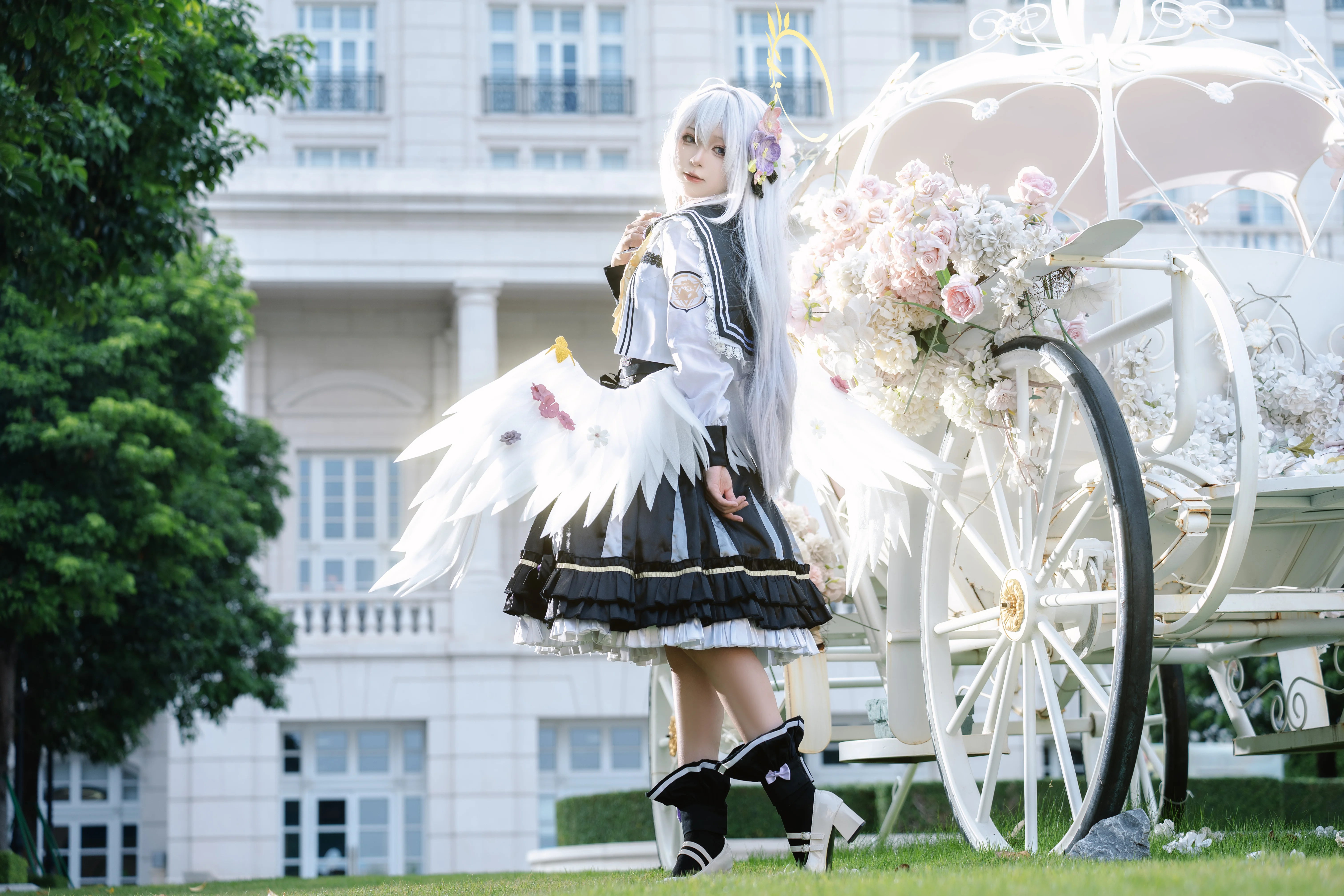 【白洲梓cos】蔚蓝档案里的虚幻旅程 - 第 3 张