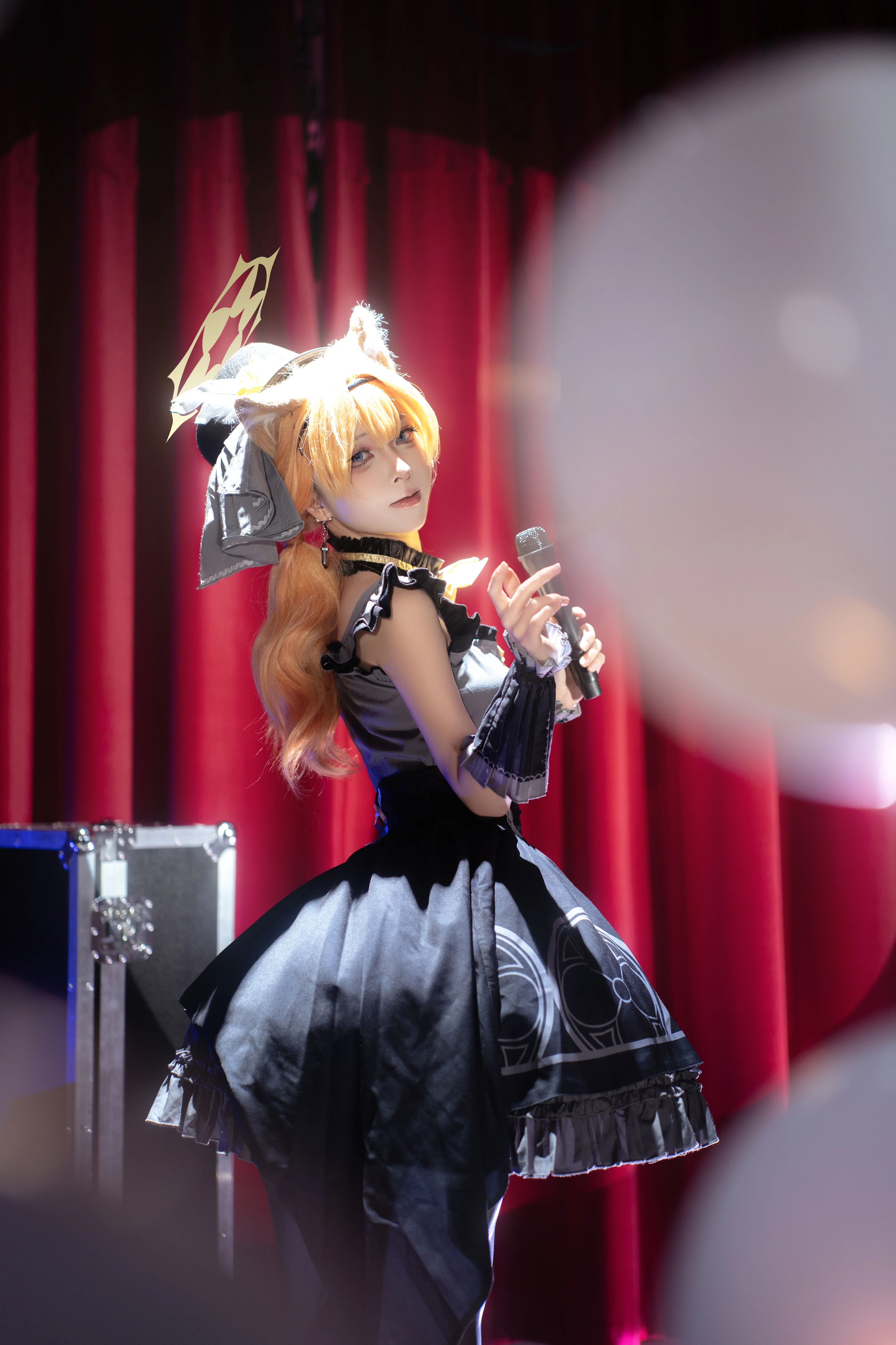 [Iochi Mari cosplay] Blue Archive Idol Moments on Stage - Image 2